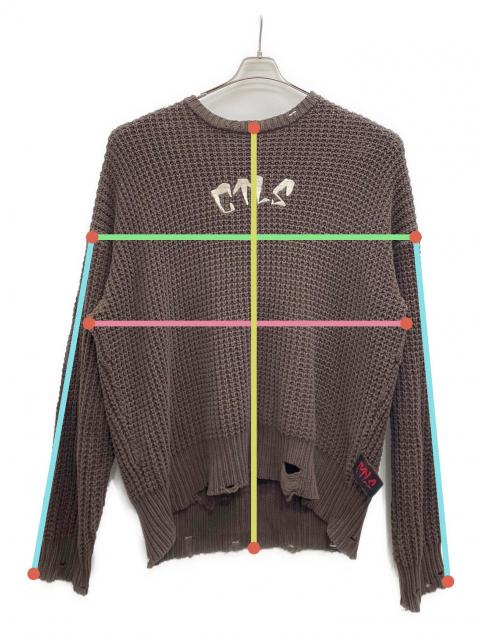 中古・古着通販】CVTVLIST (カタリスト) セーター ブラウン サイズ:1