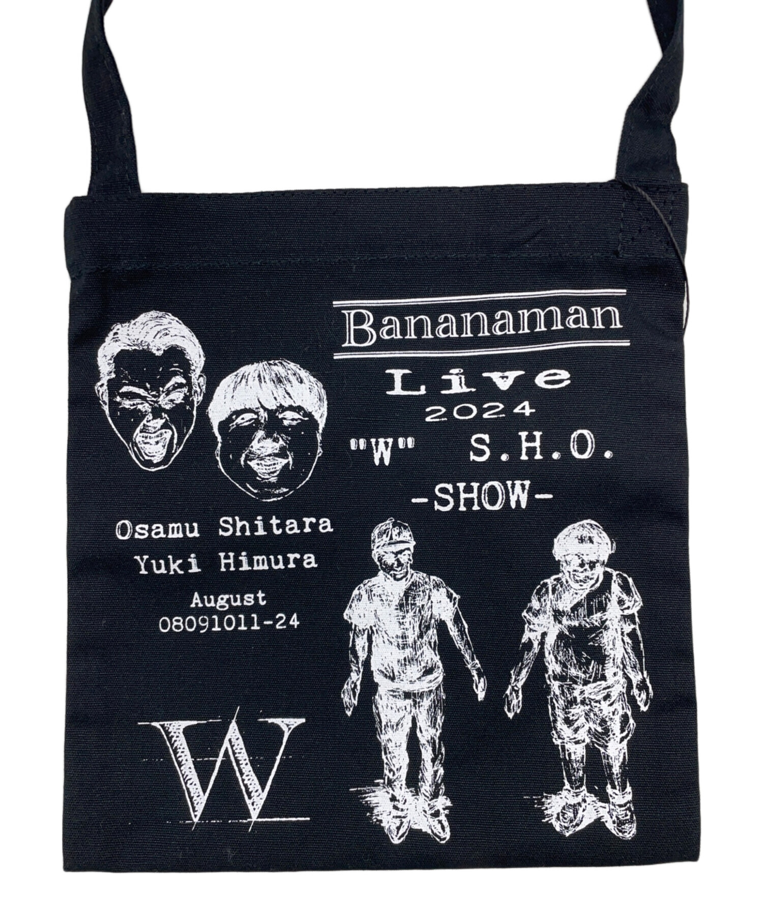 バナナマン bananaman live 2024 サコッシュ 新品 バナナマンライブ2019 サコッシュ : バナナマン