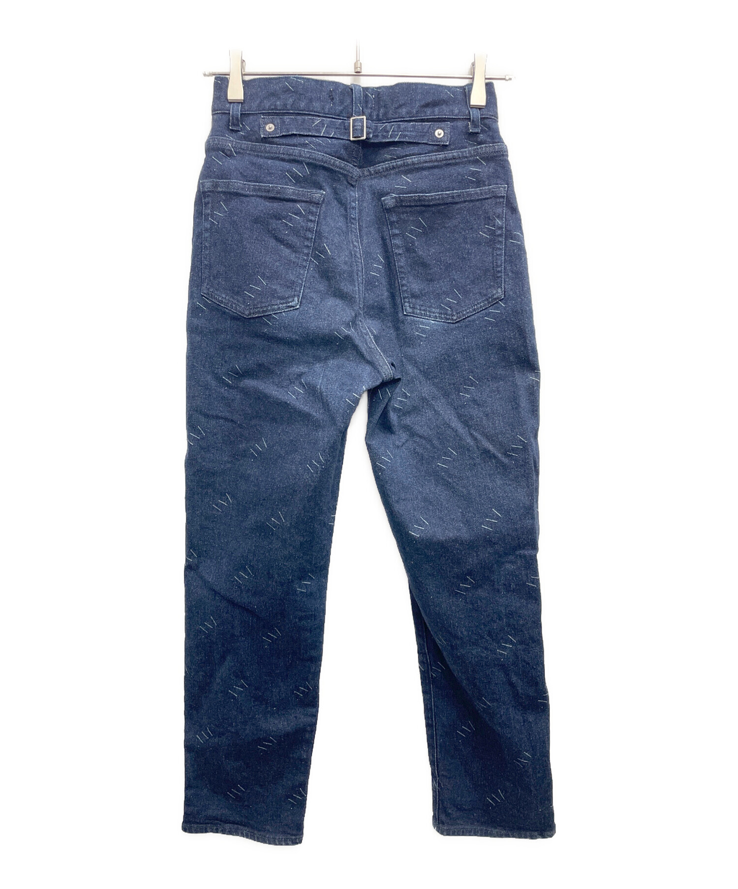 中古・古着通販】Ameri (アメリ) デニムパンツ インディゴ サイズ:25