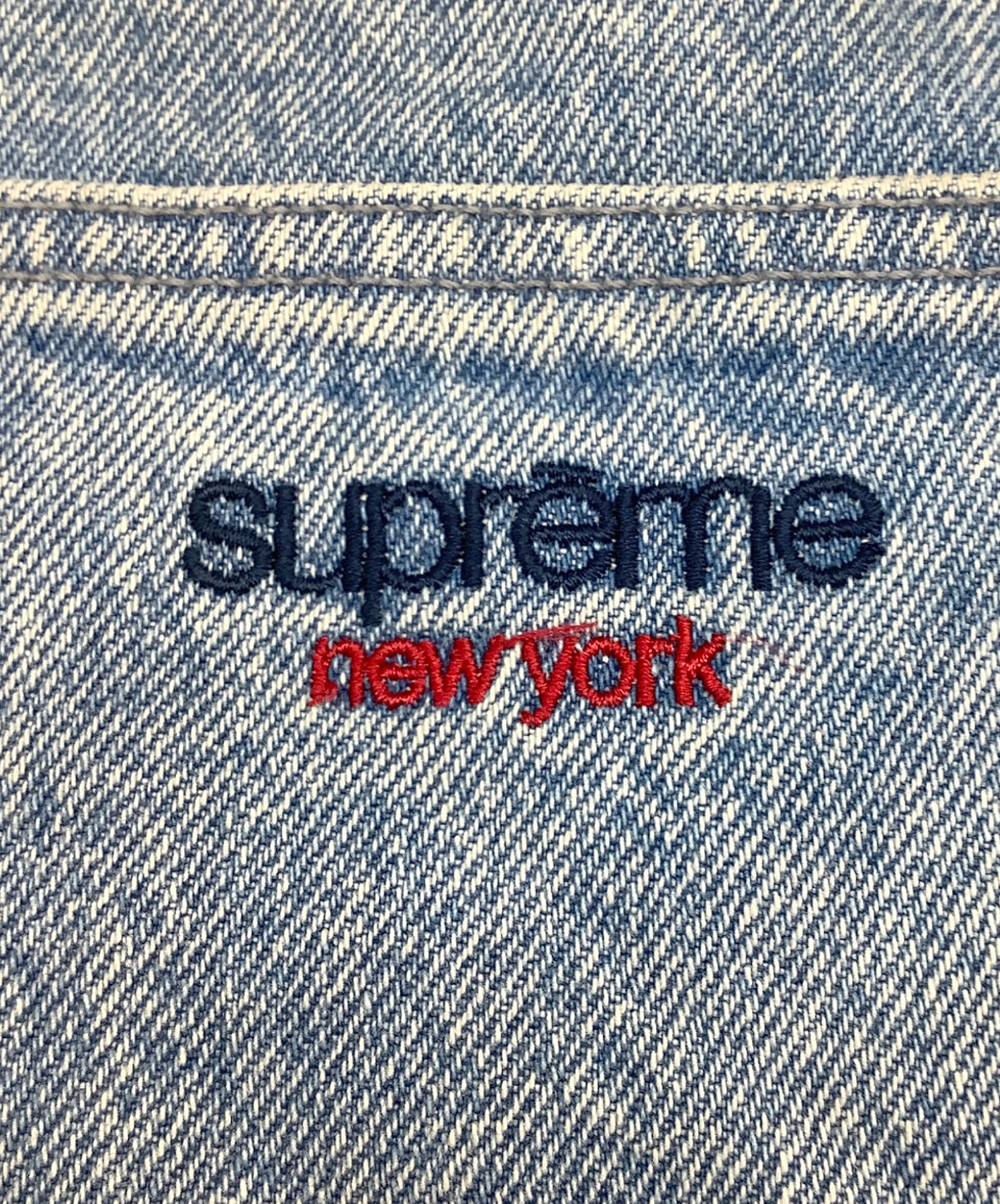 中古・古着通販】SUPREME (シュプリーム) デニムハーフパンツ