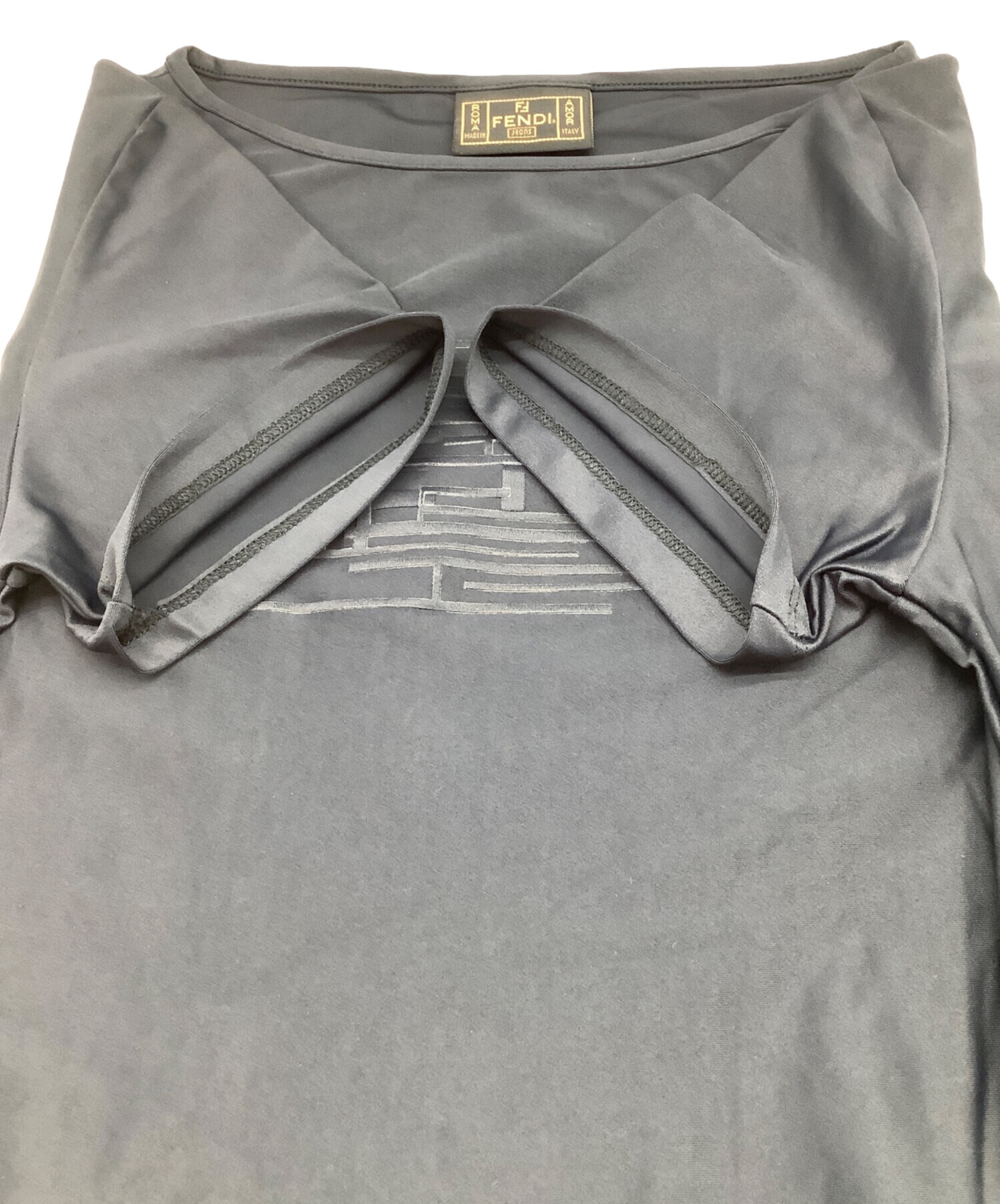 中古・古着通販】FENDI JEANS (フェンディ ジーンズ) 半袖カットソー 
