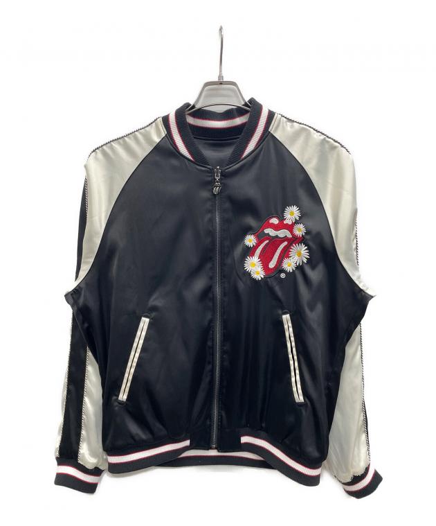 ローリングストーンズスカジャン５ ジャックローズ×ローリングストーンズ 刺繍 スカジャン リバーシブル 5 XL