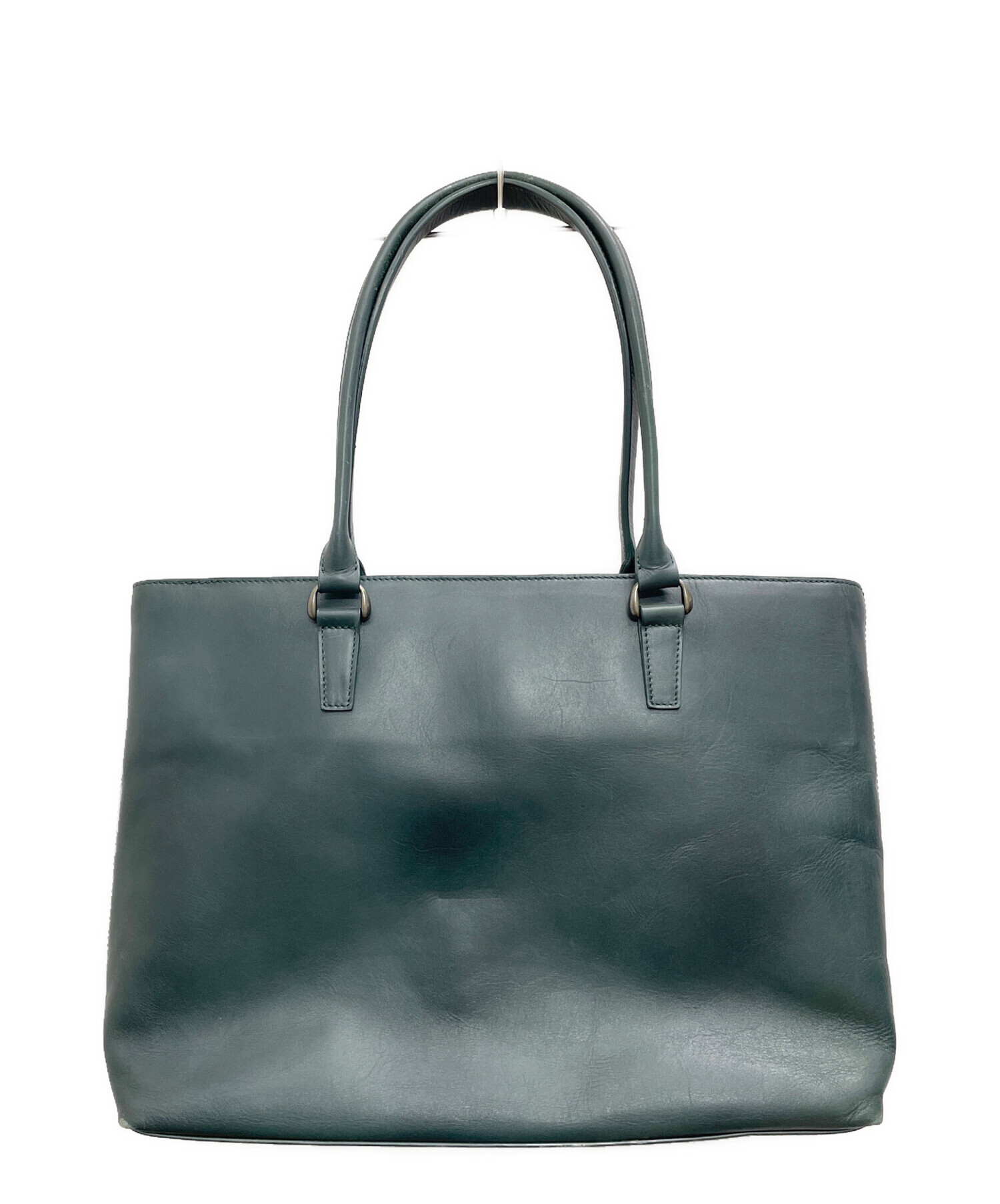 中古・古着通販】MOTHERHOUSE (マザーハウス) トートバッグ グリーン 