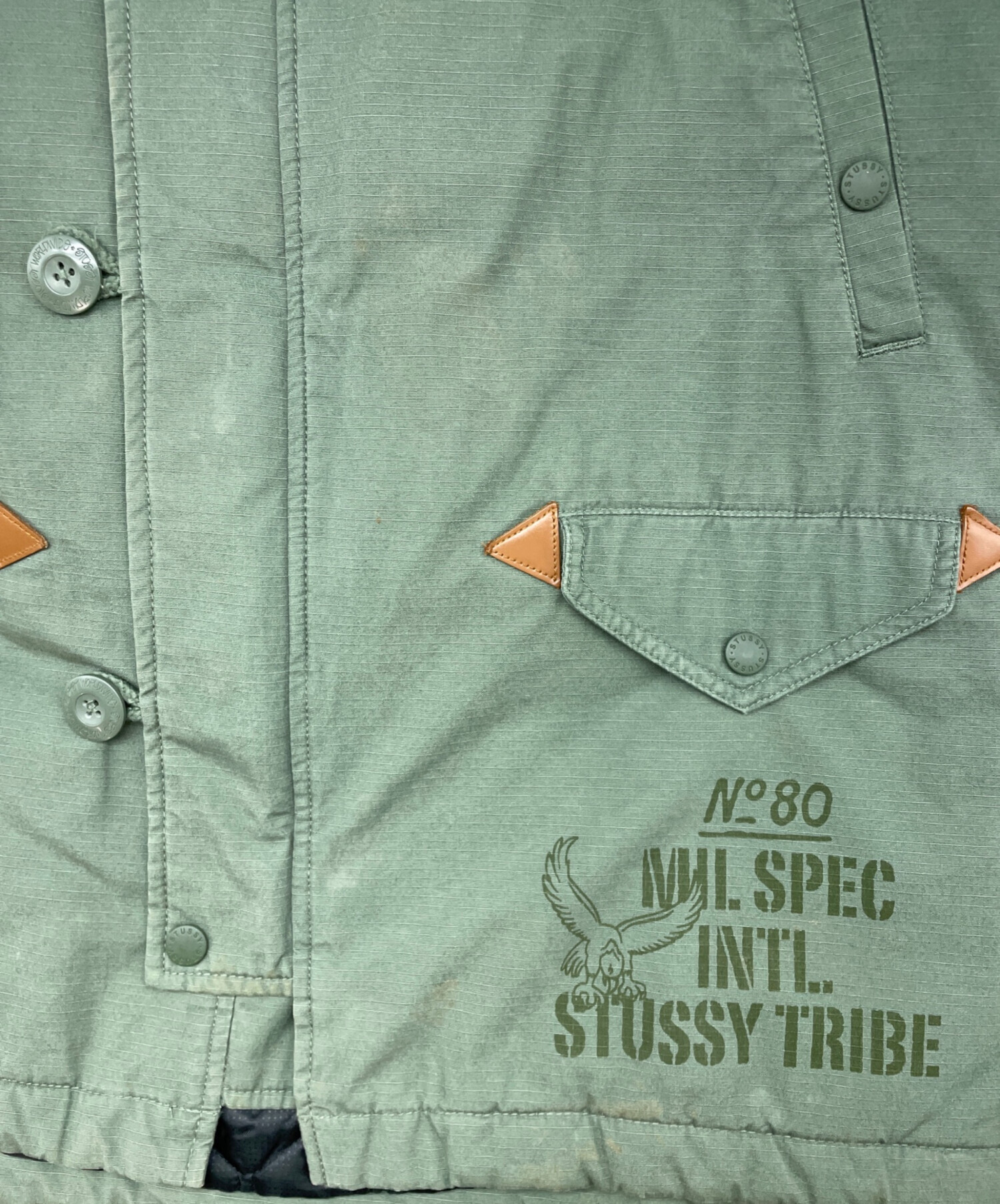 中古・古着通販】stussy (ステューシー) N-3Bタイプフライトジャケット
