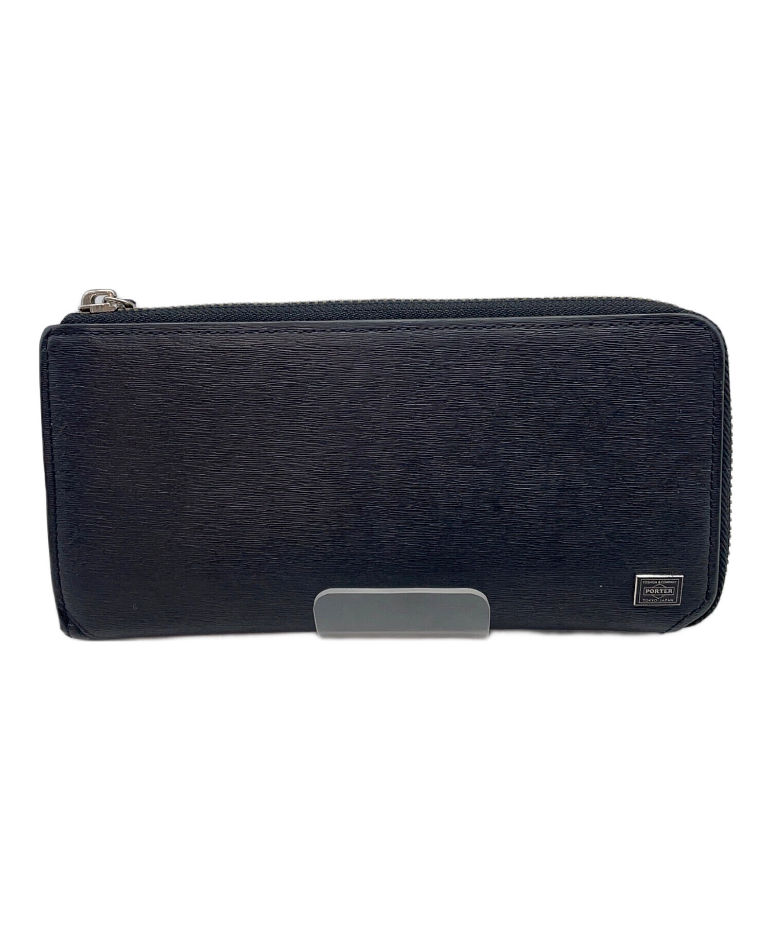 PORTER 長財布 ブラック 未使用品 中古・古着通販】PORTER (ポーター) 長財布 ブラック｜ブランド・古着