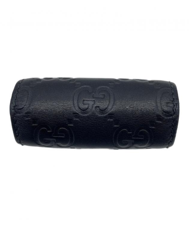 中古・古着通販】GUCCI (グッチ) シガレットケース GG ブラック