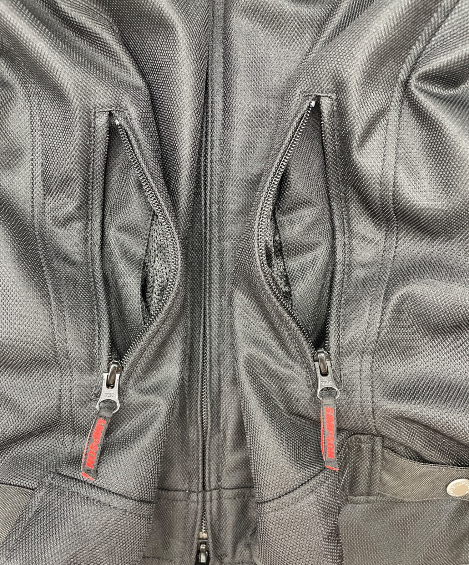 中古・古着通販】SIMPSON (シンプソン) バイク用ジャケット ブラック