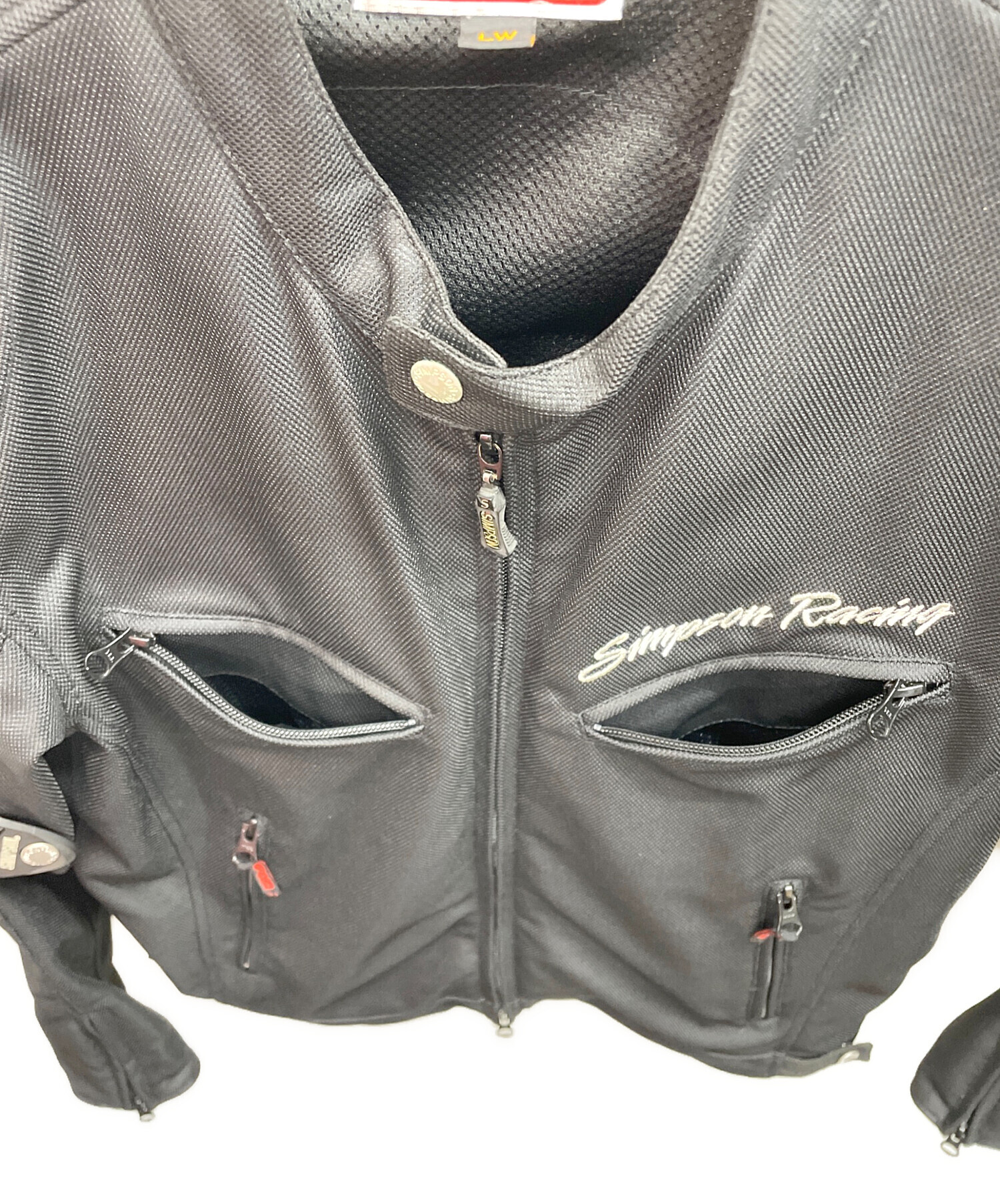 中古・古着通販】SIMPSON (シンプソン) バイク用ジャケット ブラック