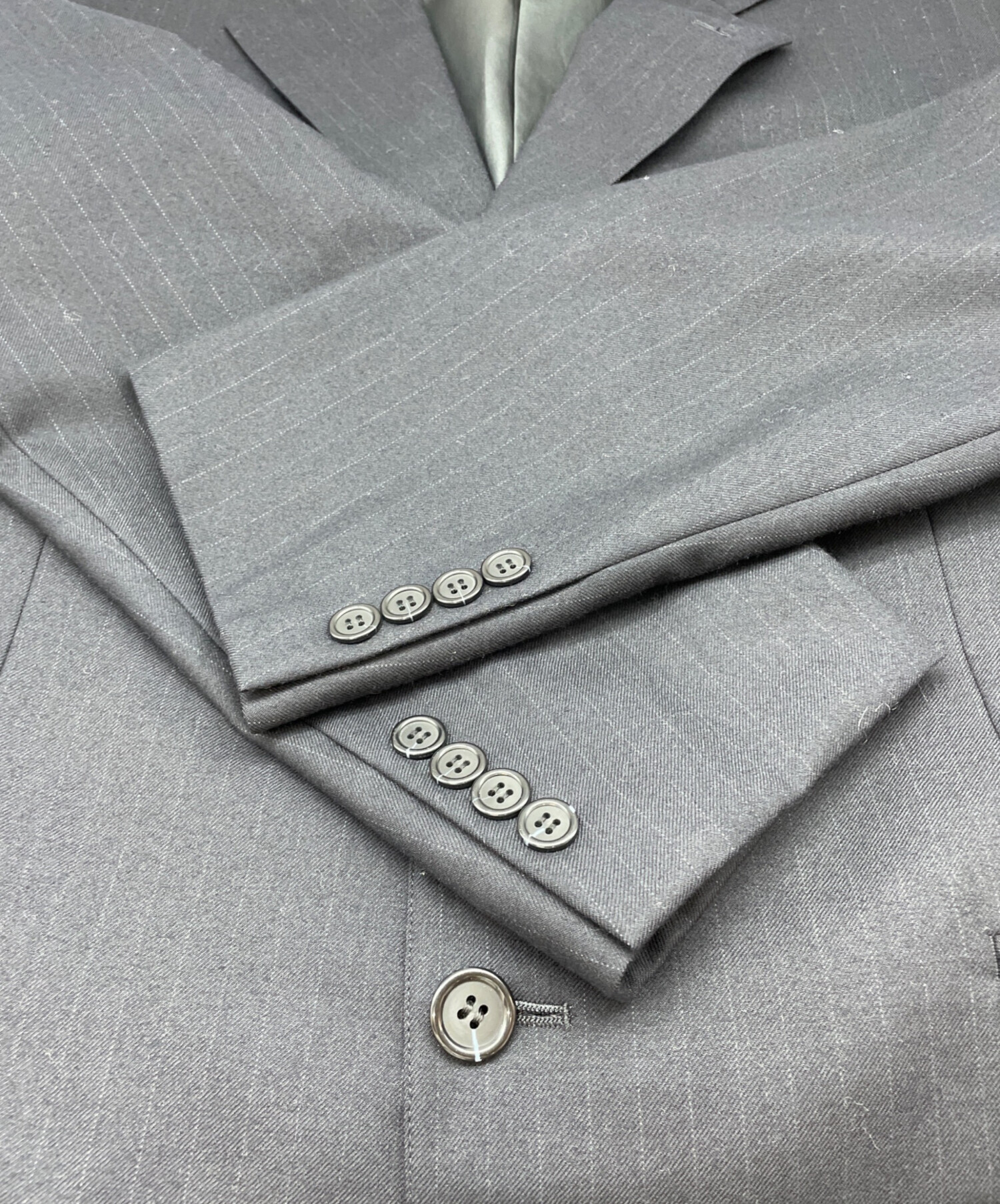 Brooks Brothers 銀ボタンテーラードジャケット Mサイズ グレー 中古・古着通販】346 BROOKS BROTHERS (346 ブルックスブラザーズ