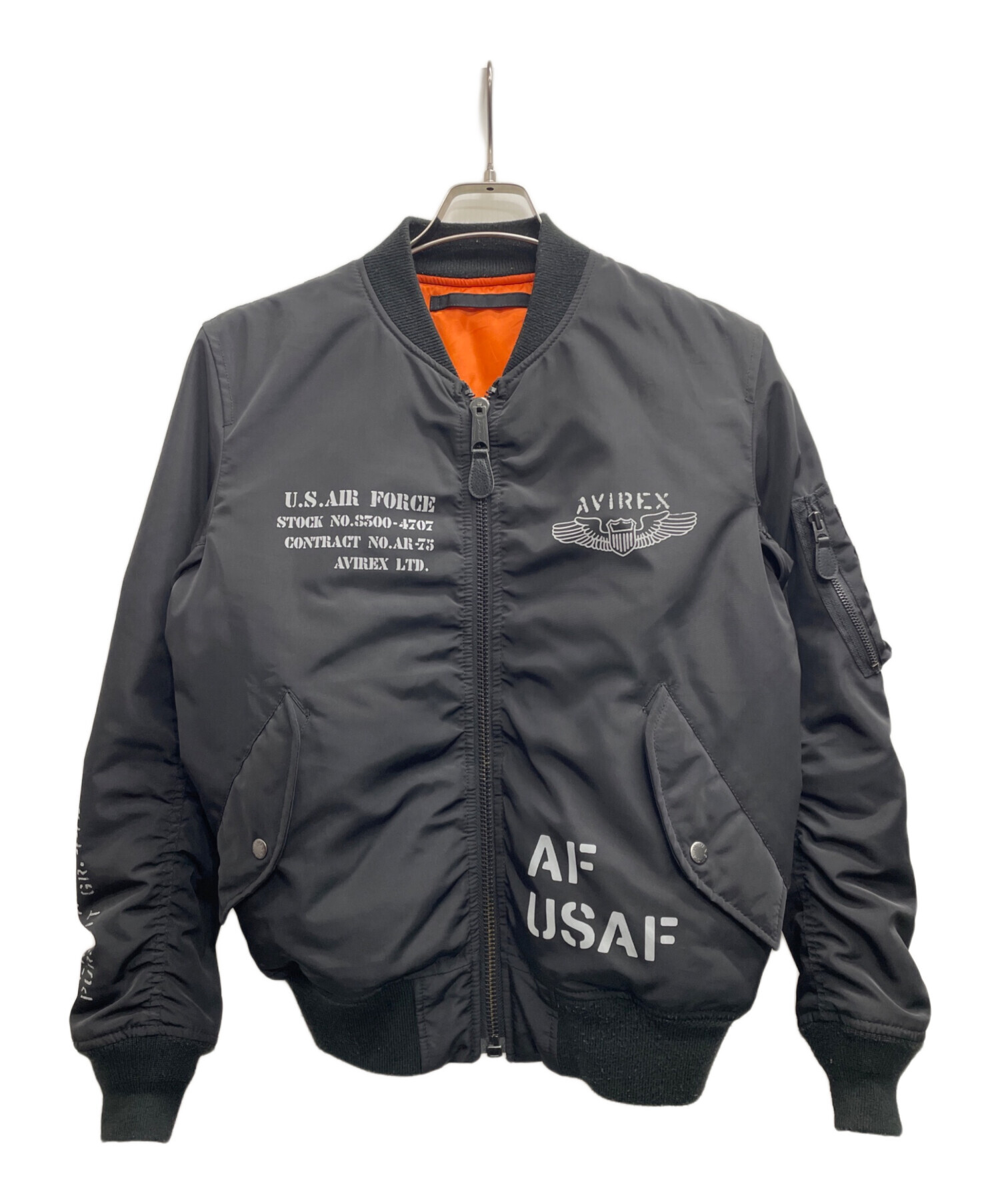 中古・古着通販】AVIREX (アヴィレックス) MA-1ジャケット 中古・古着通販】AVIREX (アヴィレックス) MA-1ジャケット