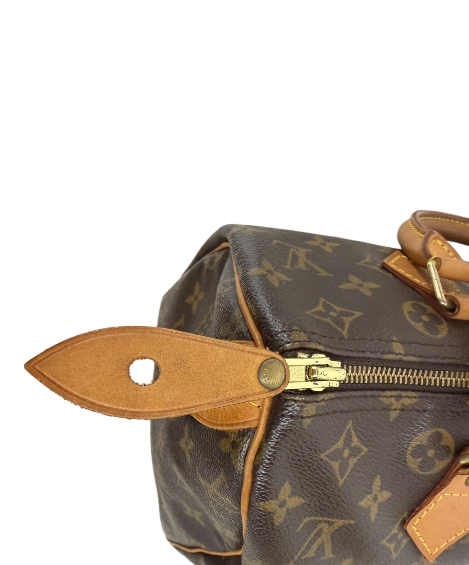 Louis Vuitton Speedy30 ハンドバッグ ブラウン 中古・古着通販】LOUIS VUITTON (ルイ ヴィトン) ハンドバッグ