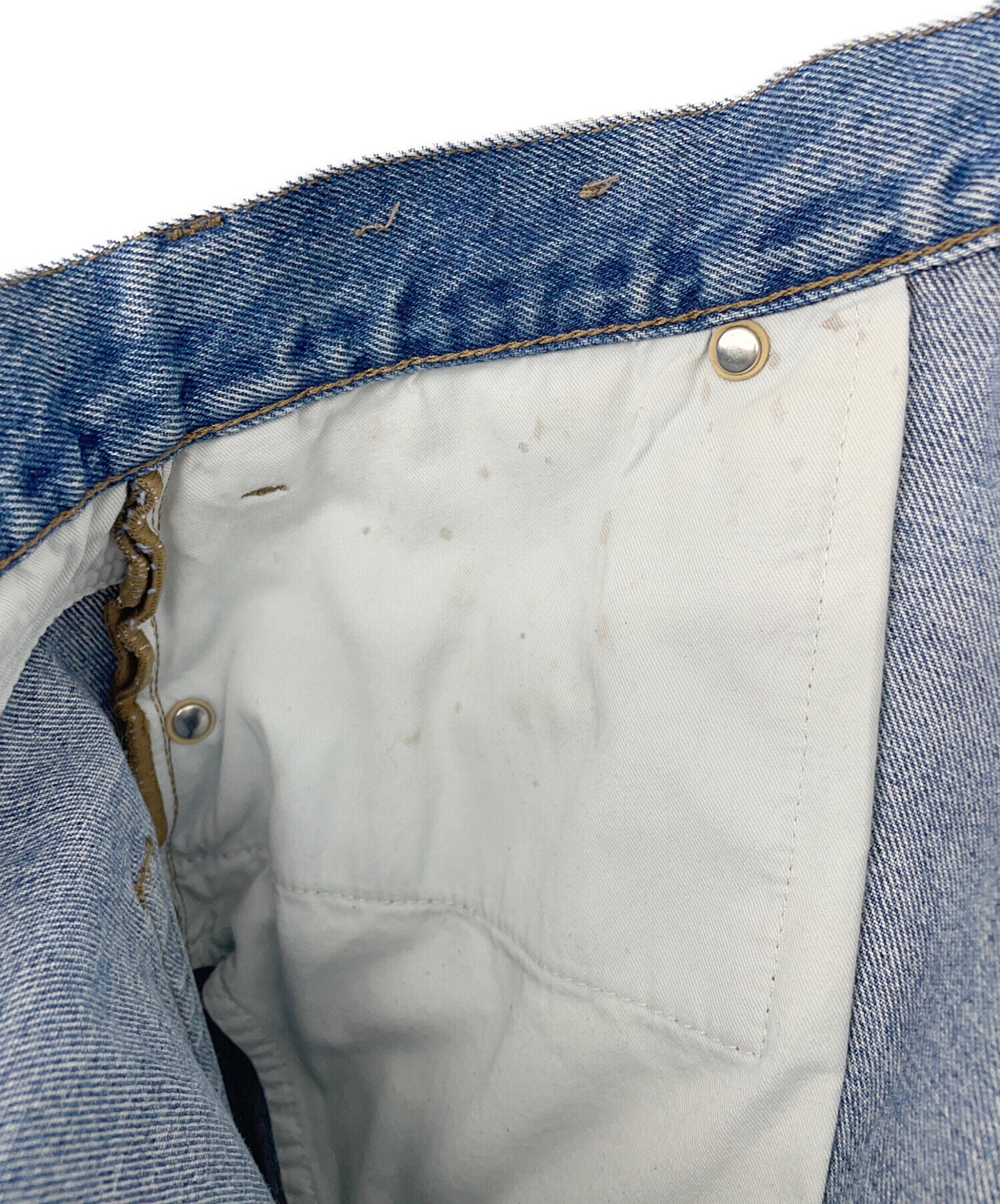 中古・古着通販】BURBERRY (バーバリー) デニムパンツ インディゴ