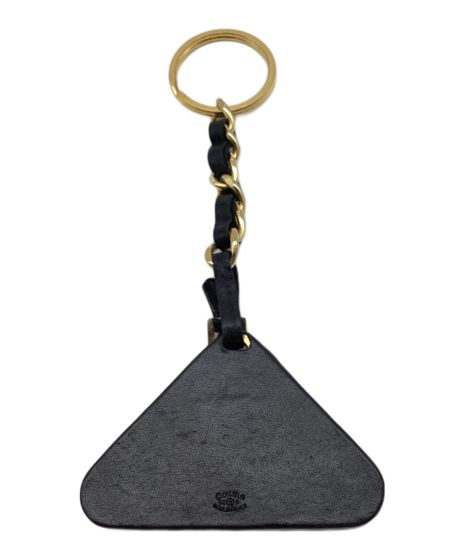 中古・古着通販】CHANEL (シャネル) チャーム ブラック×ゴールド