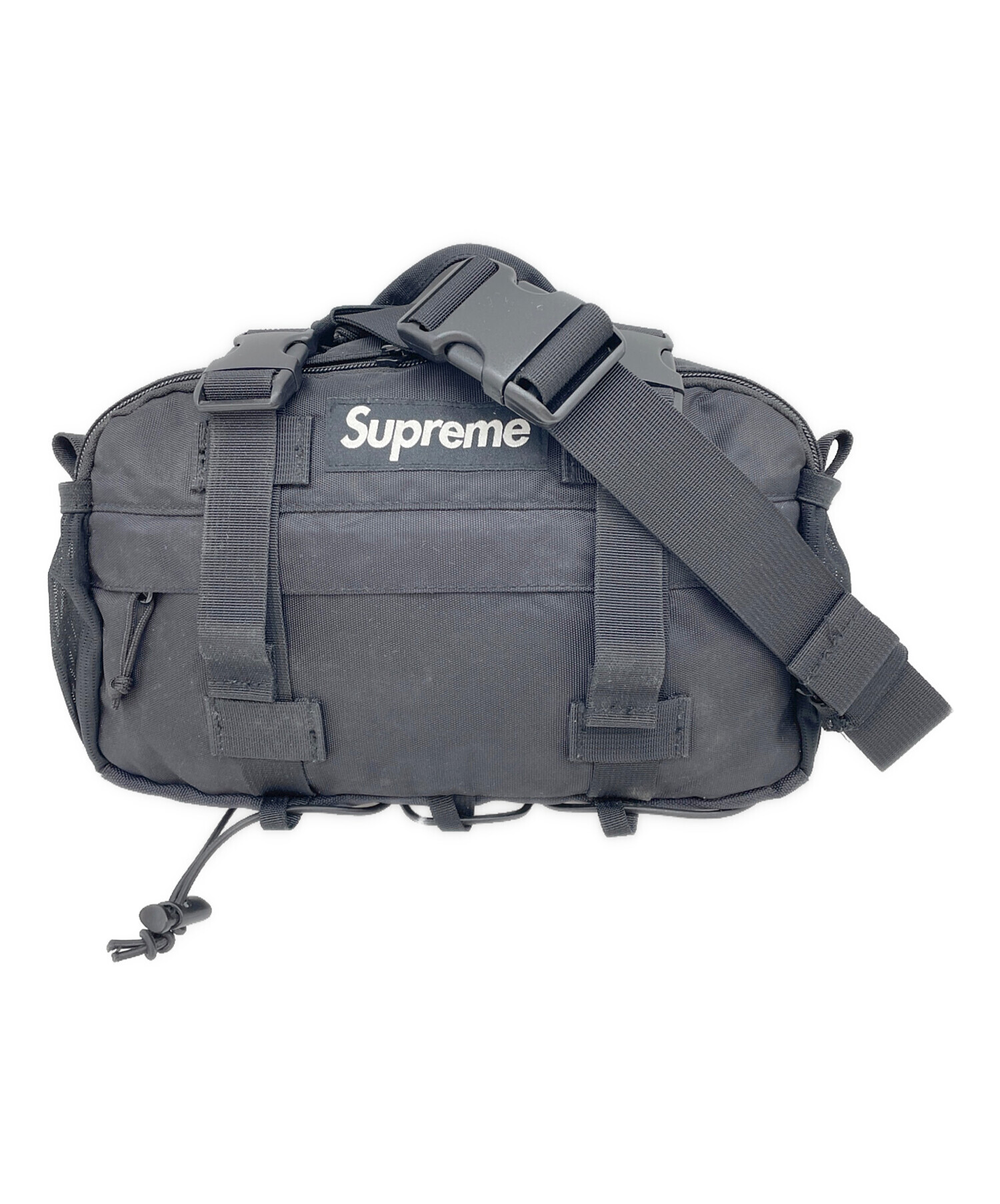 中古・古着通販】SUPREME (シュプリーム) ウエストバッグ ブラック