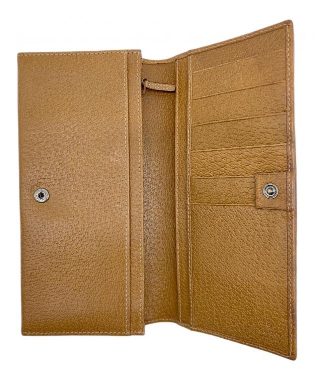 中古・古着通販】GUCCI (グッチ) 長財布 GG ベージュ｜ブランド・古着