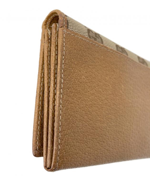 中古・古着通販】GUCCI (グッチ) 長財布 GG ベージュ｜ブランド・古着