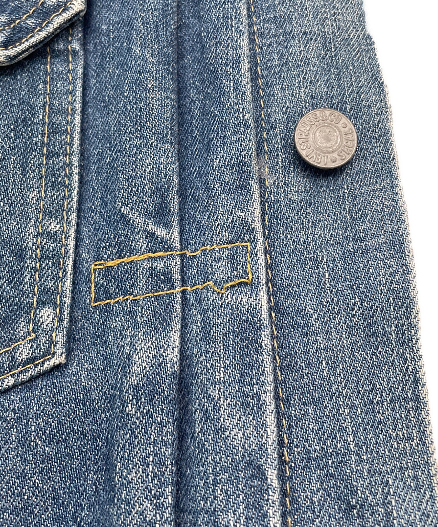 中古・古着通販】LEVI'S (リーバイス) 2ndデニムジャケット インディゴ