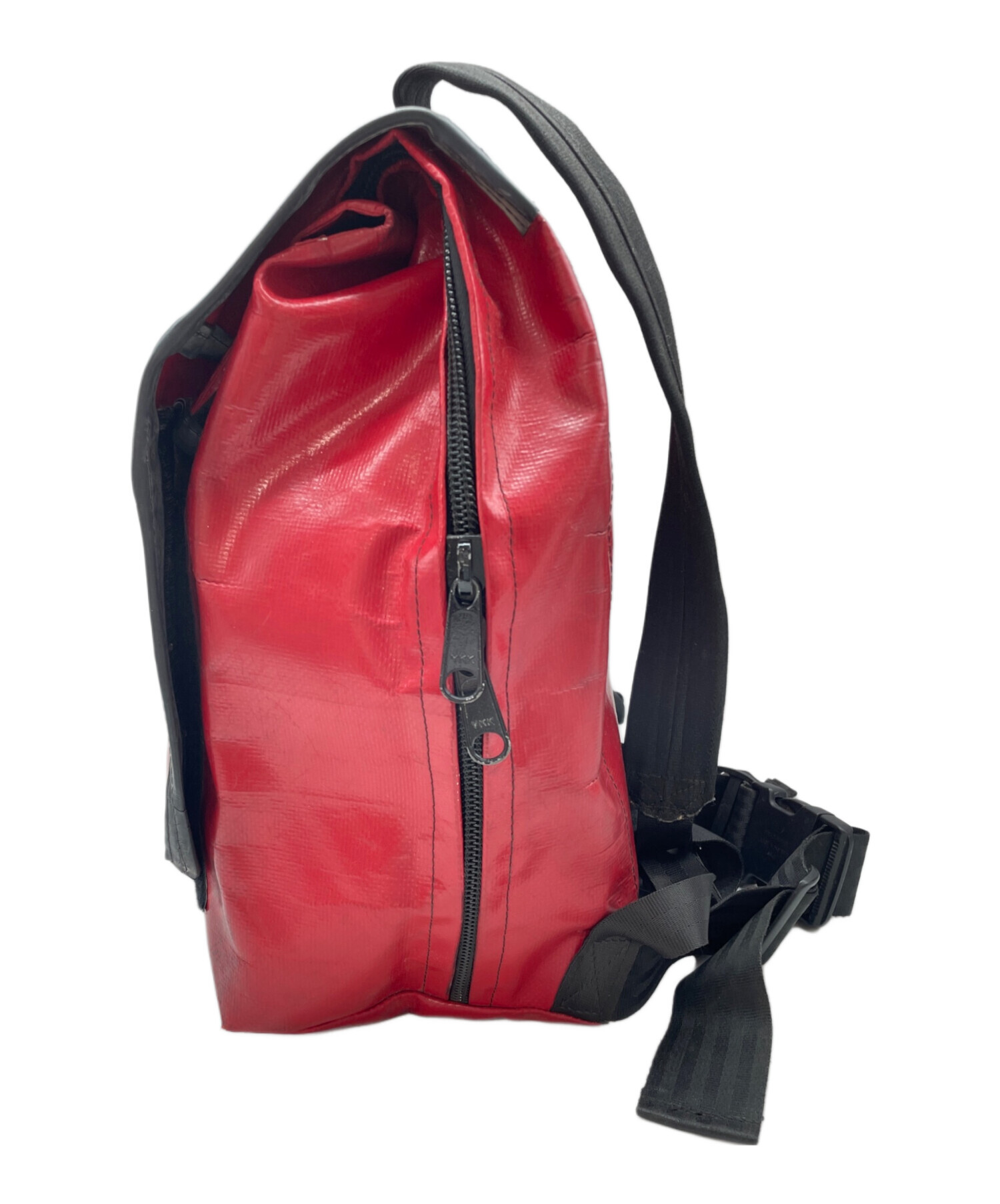中古・古着通販】FREITAG (フライターグ) リュック レッド×ホワイト 