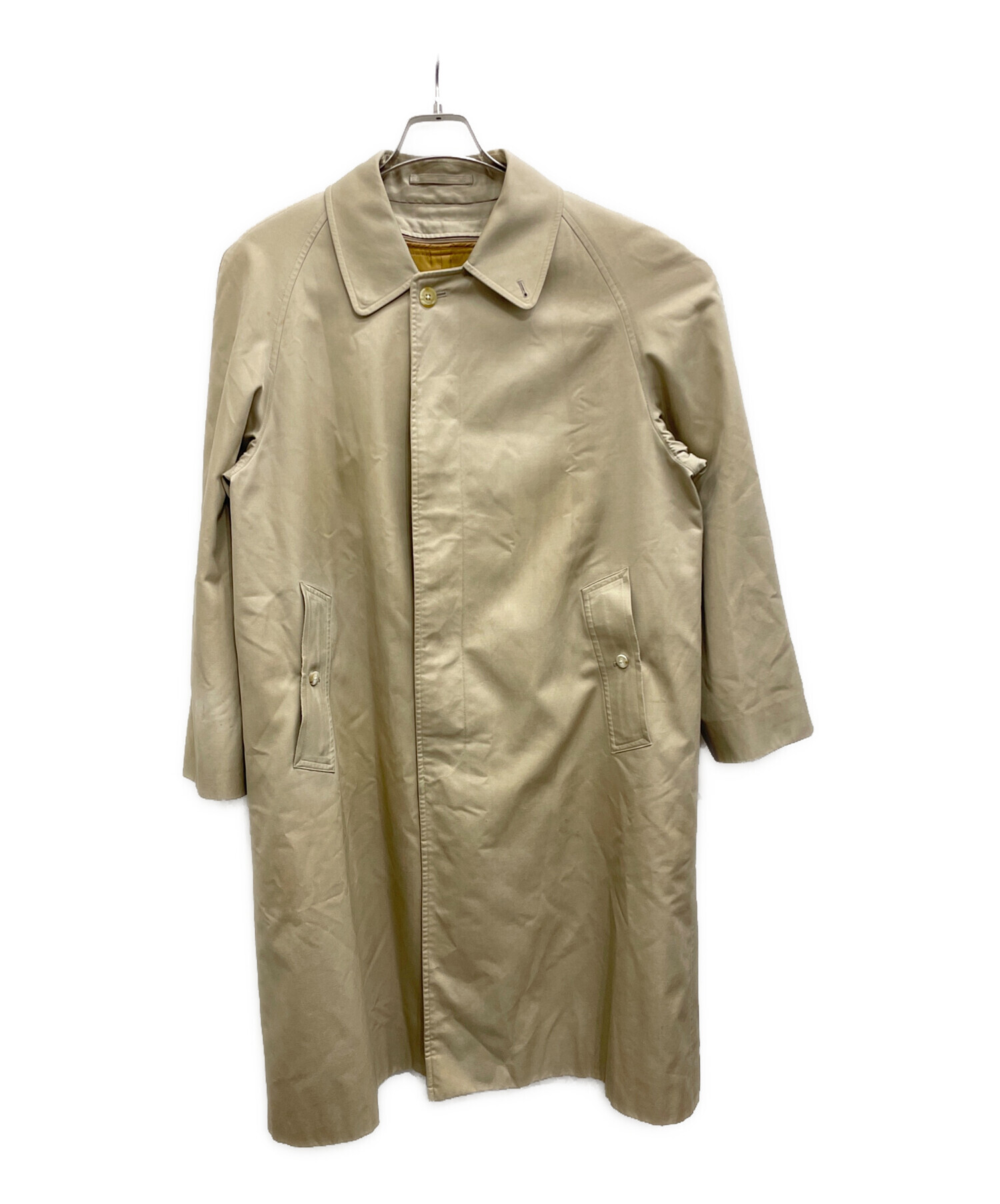 ビンテージ BURBERRY ライナー付き　ステンカラーコート　ベージュ ビンテージ BURBERRY ライナー付き ステンカラーコート ベージュ