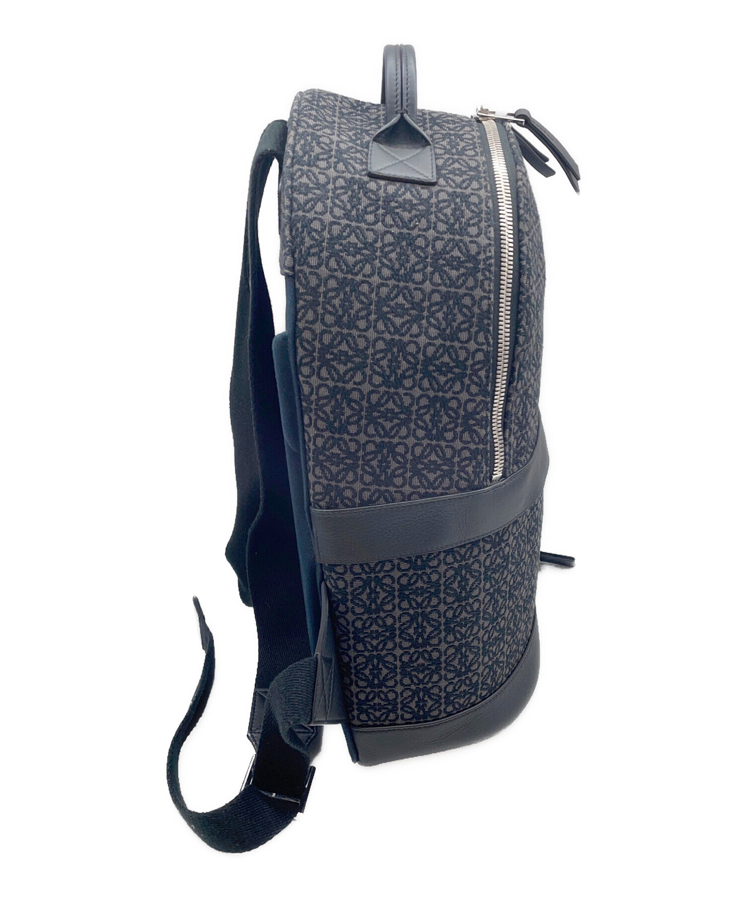 中古・古着通販】LOEWE (ロエベ) バックパック グレー×ブラック