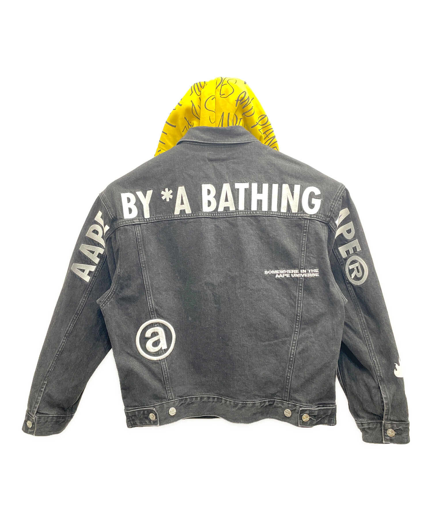 【未使用】a bathing ape デニムジャケット　sサイズ　エイプ 中古・古着通販】Aape BY A BATHING APE (エーエイプ バイ ア