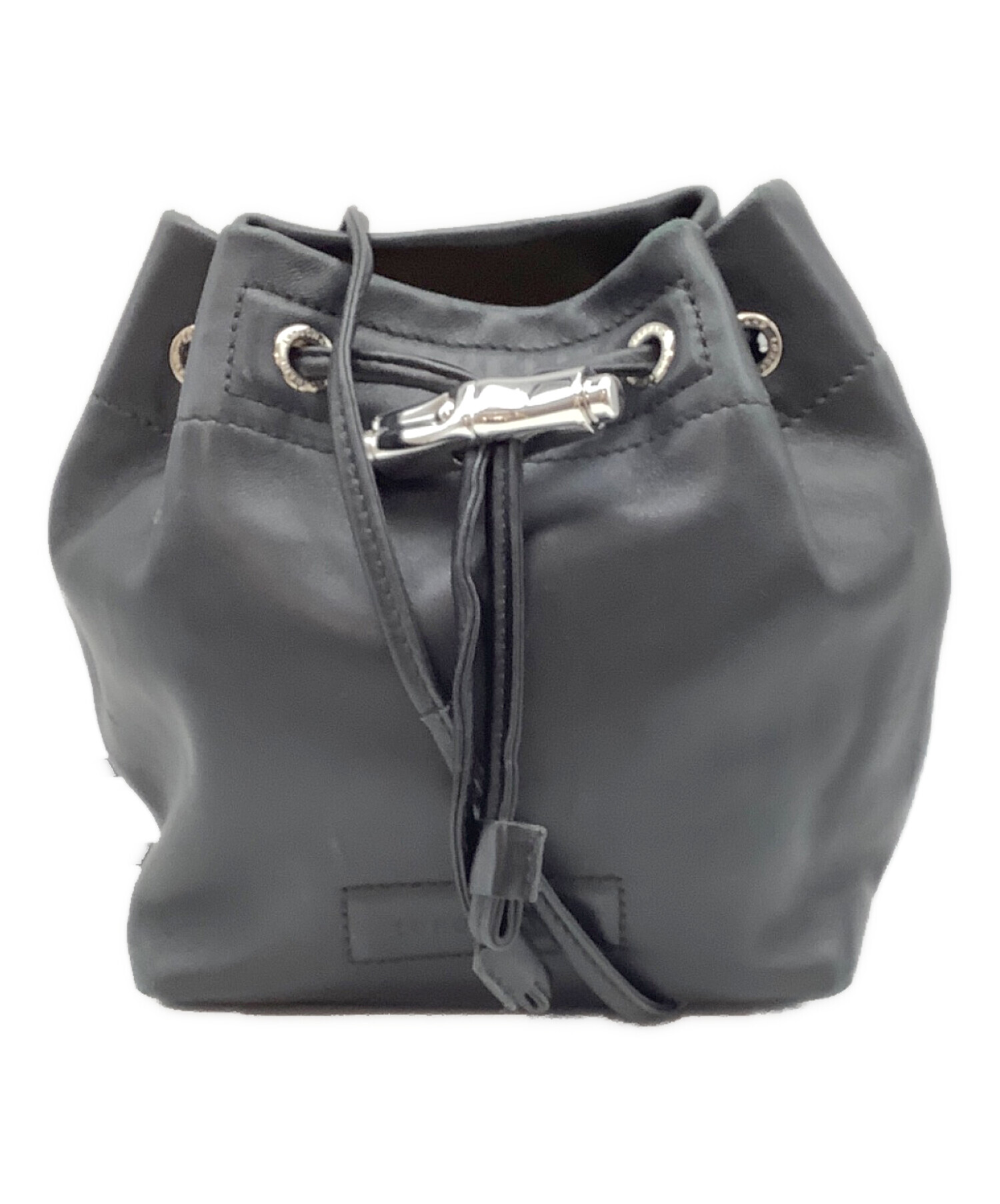 中古・古着通販】LONGCHAMP (ロンシャン) 巾着ショルダーバッグ