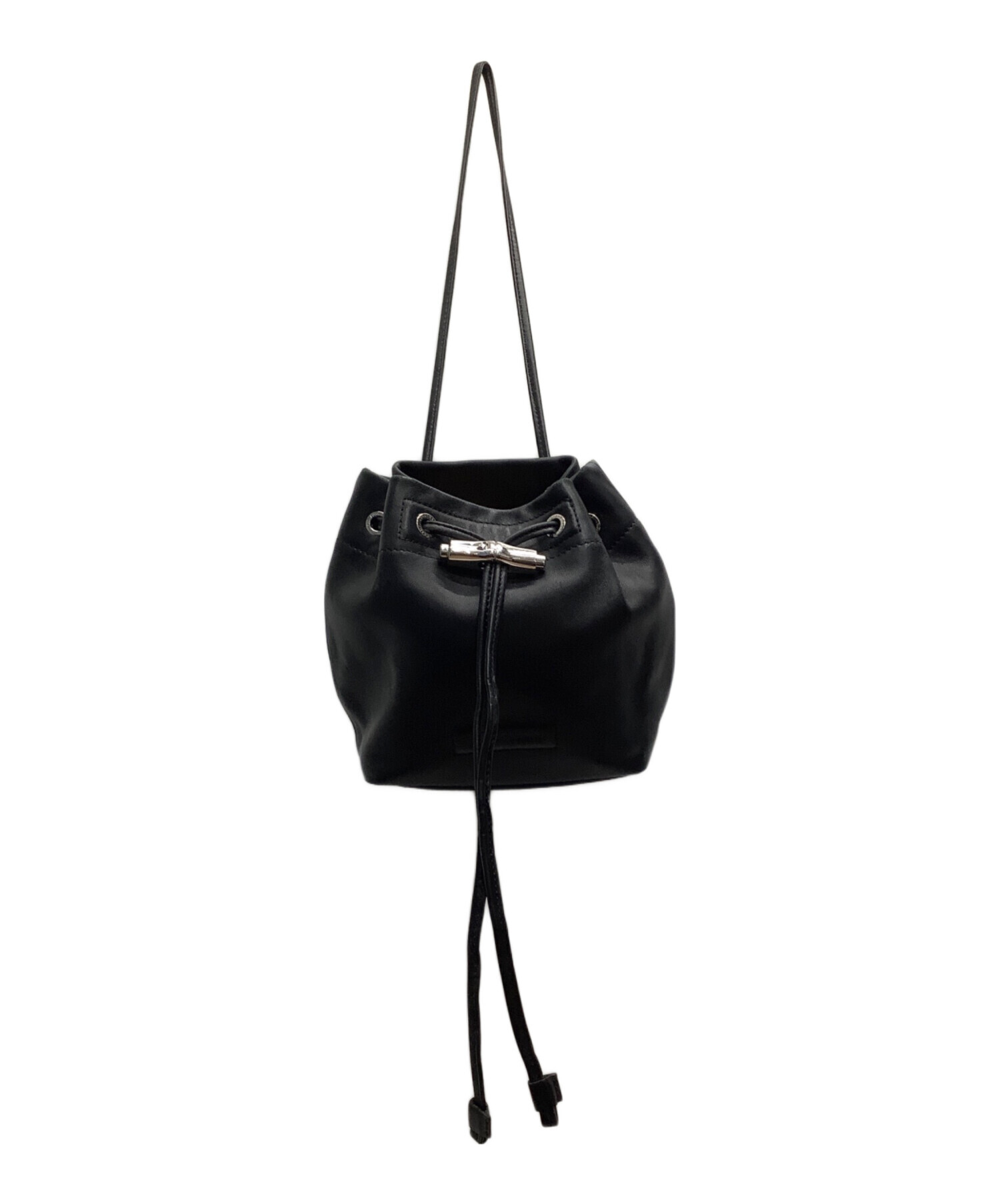 中古・古着通販】LONGCHAMP (ロンシャン) 巾着ショルダーバッグ