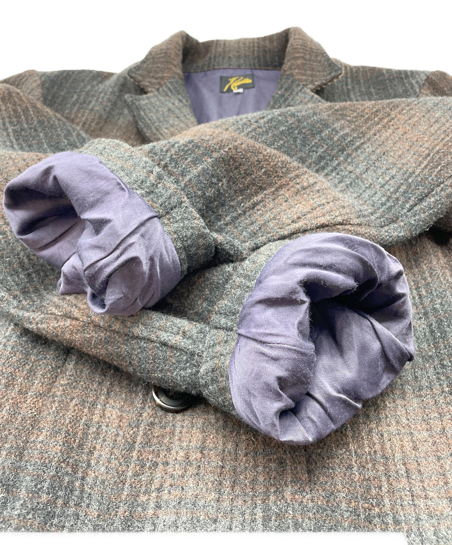 中古・古着通販】Needles (ニードルズ) チェスターコート ブラウン