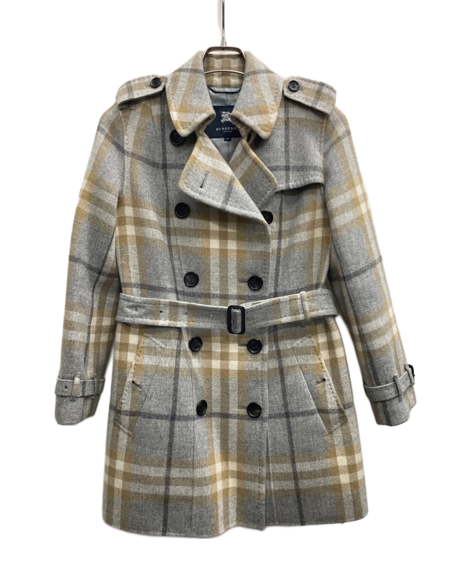 お値下げ！バーバリーロンドン　トレンチコート38 レディース　未使用級 バーバリー BURBERRY 8045774 コート レディース アウター トレンチ
