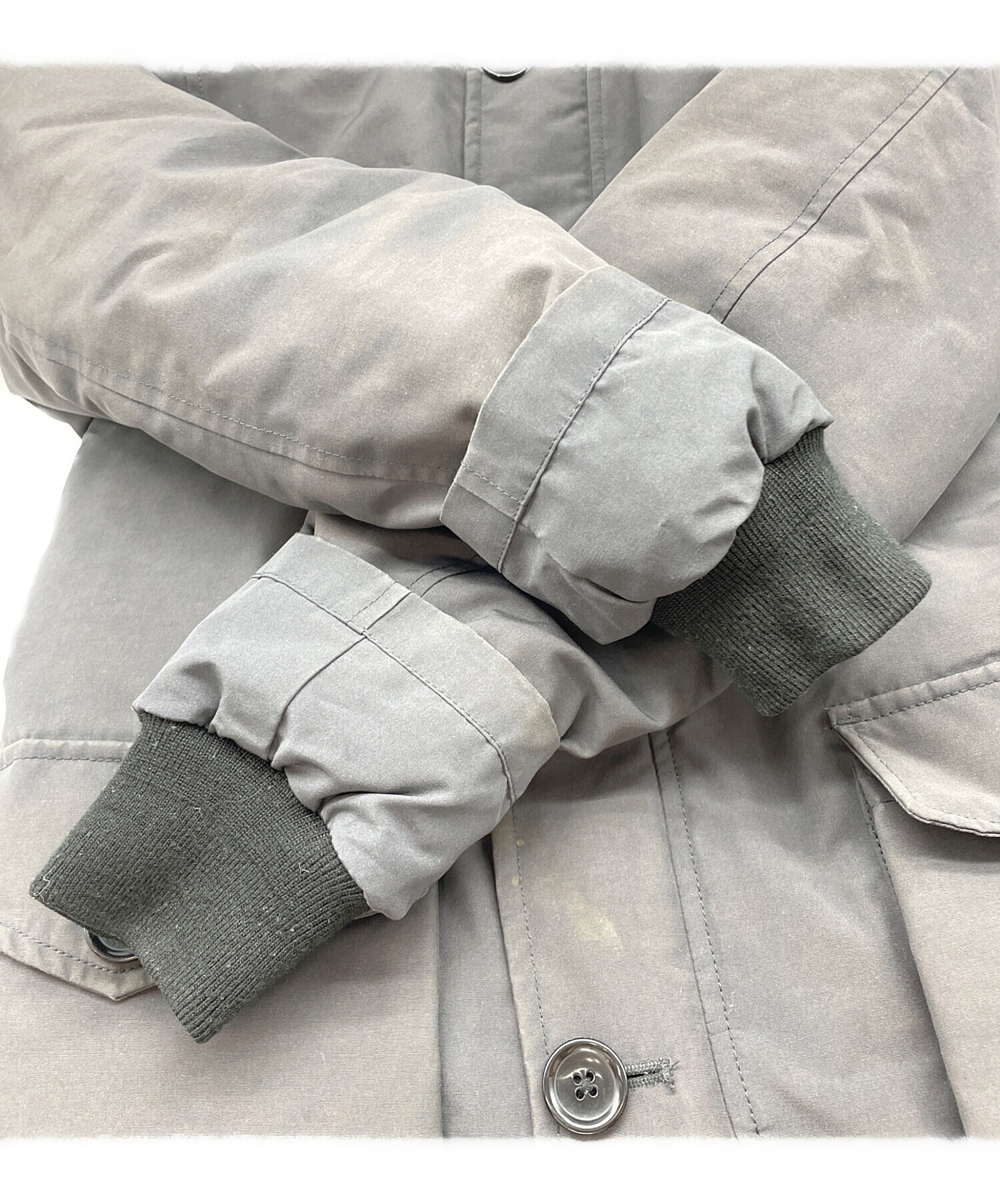 DANTON ダントン フード付き ダウンジャケット グレー 36サイズ DANTON ダウンジャケット フード付き グレー 36 ☆ダントン