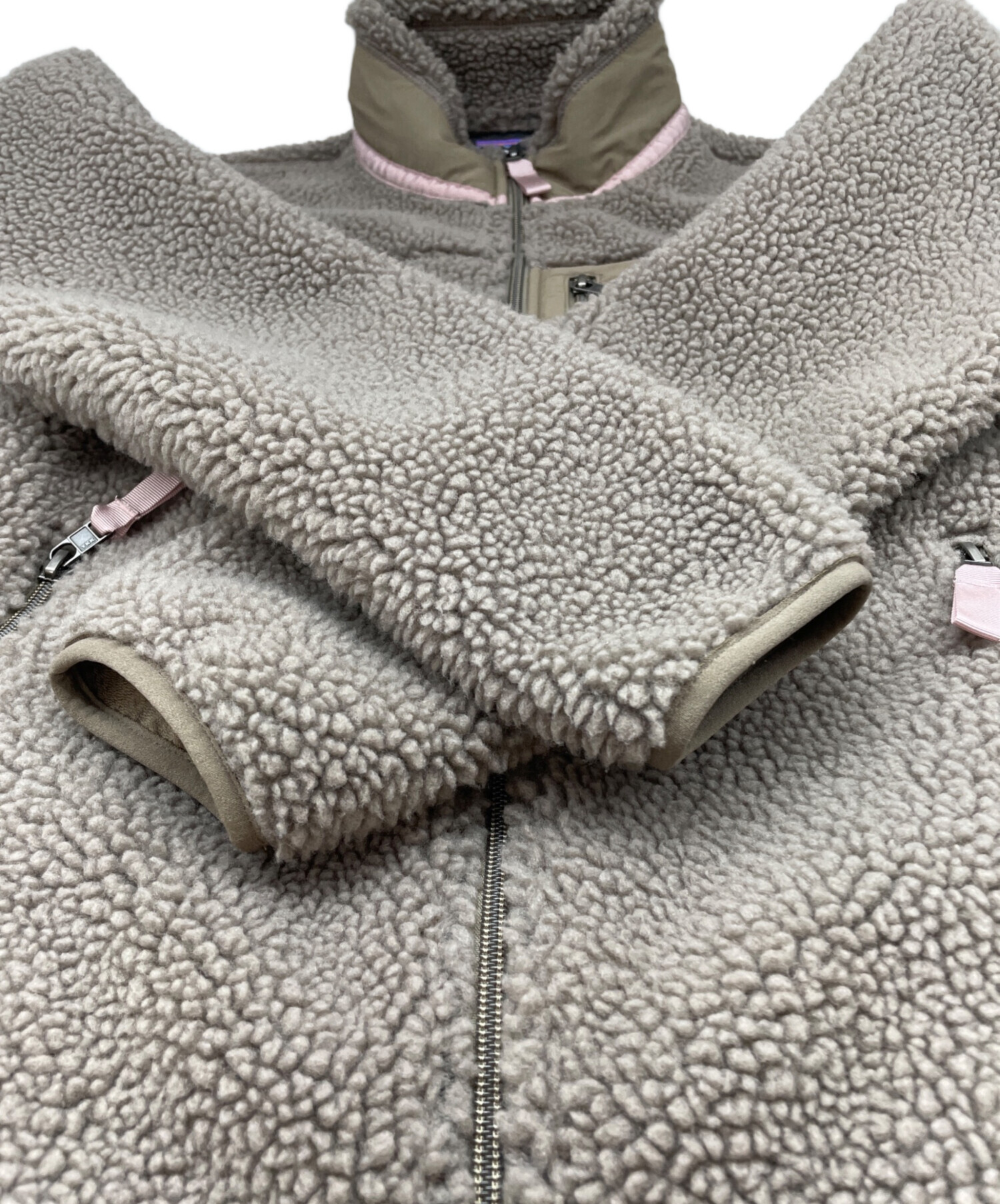 中古・古着通販】Patagonia (パタゴニア) ボアジャケット ベージュ 