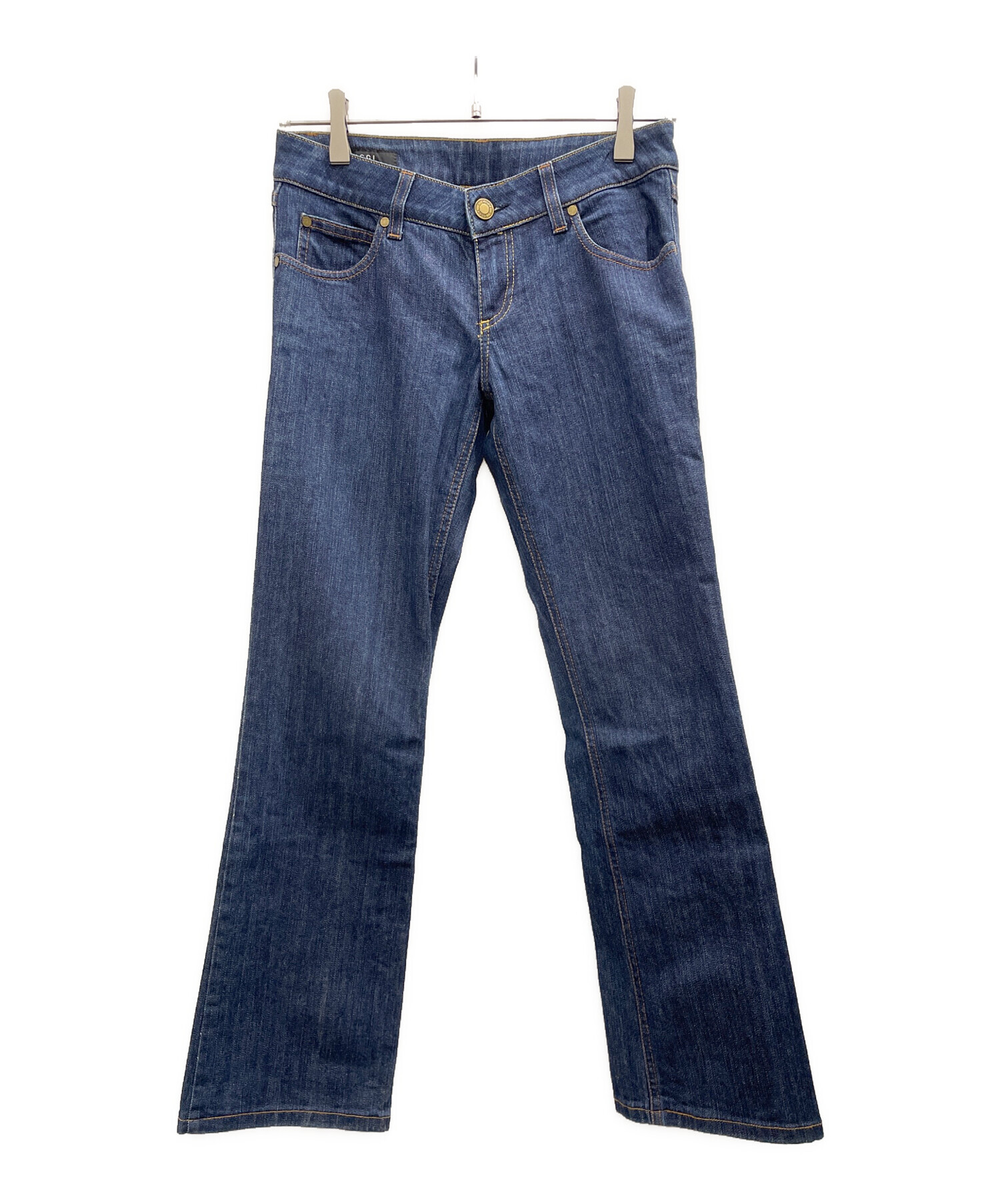 中古・古着通販】GUCCI (グッチ) デニムパンツ インディゴ サイズ:38