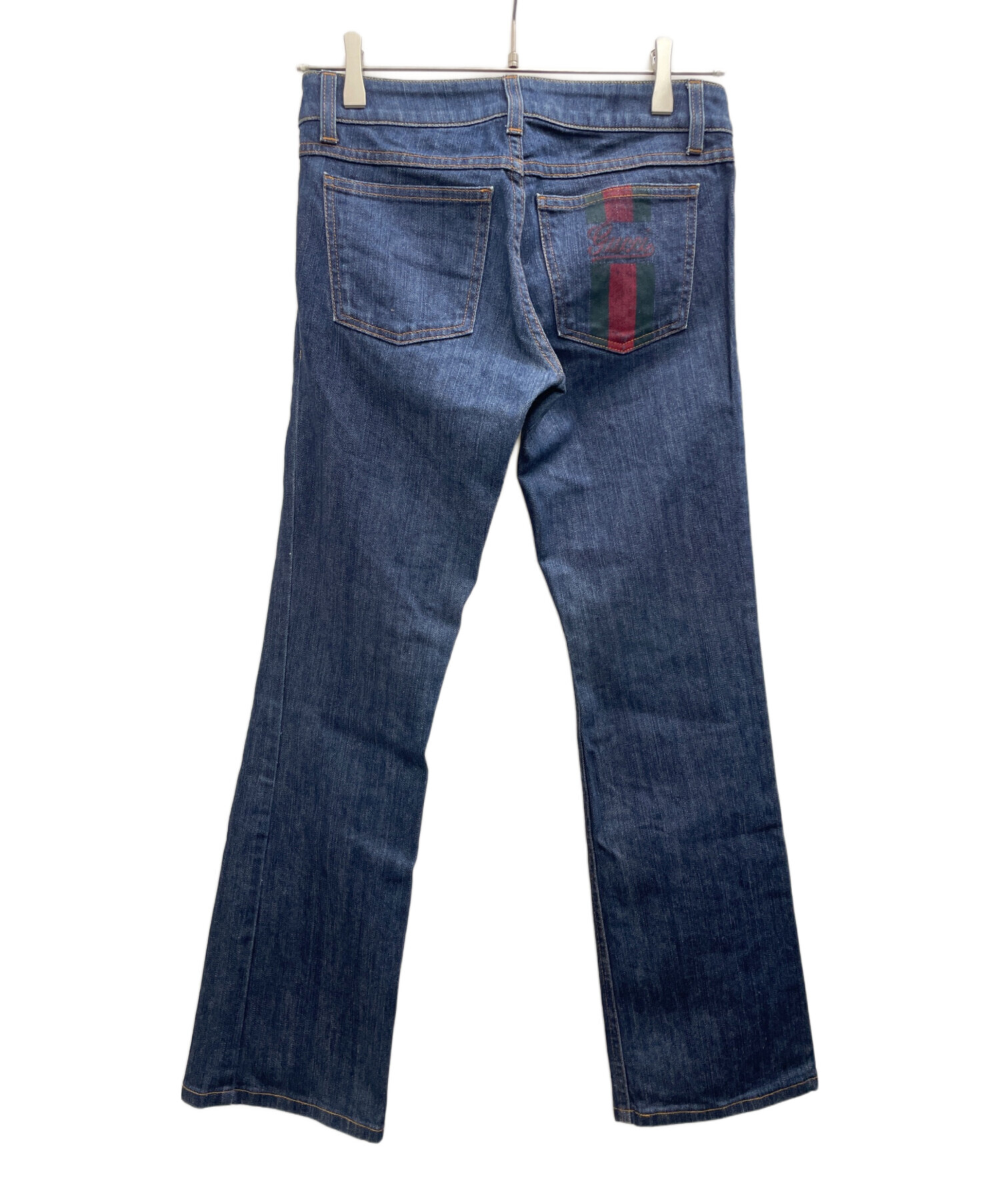 中古・古着通販】GUCCI (グッチ) デニムパンツ インディゴ サイズ:38