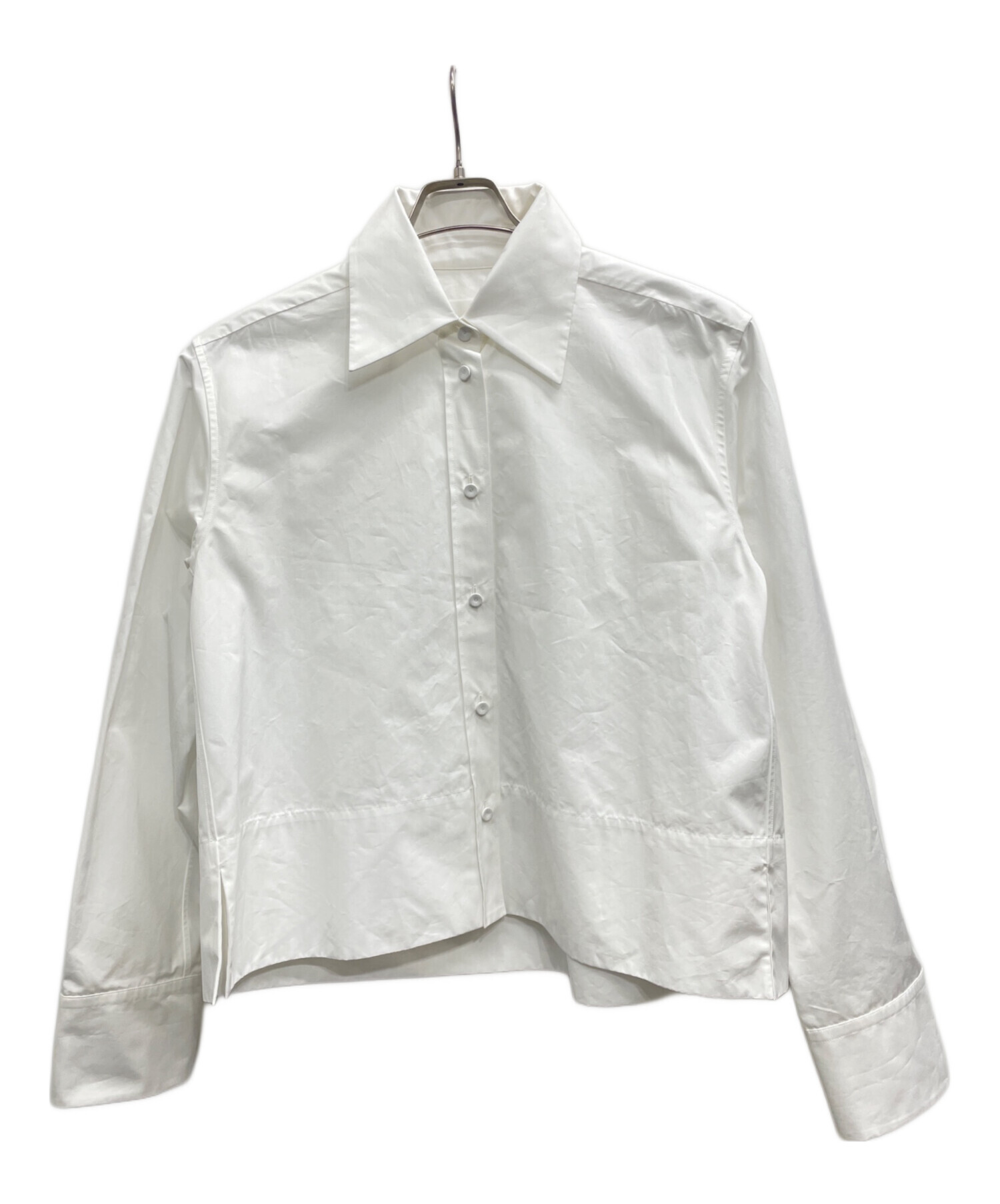 中古・古着通販】JIL SANDER (ジルサンダー) シャツ ホワイト サイズ 