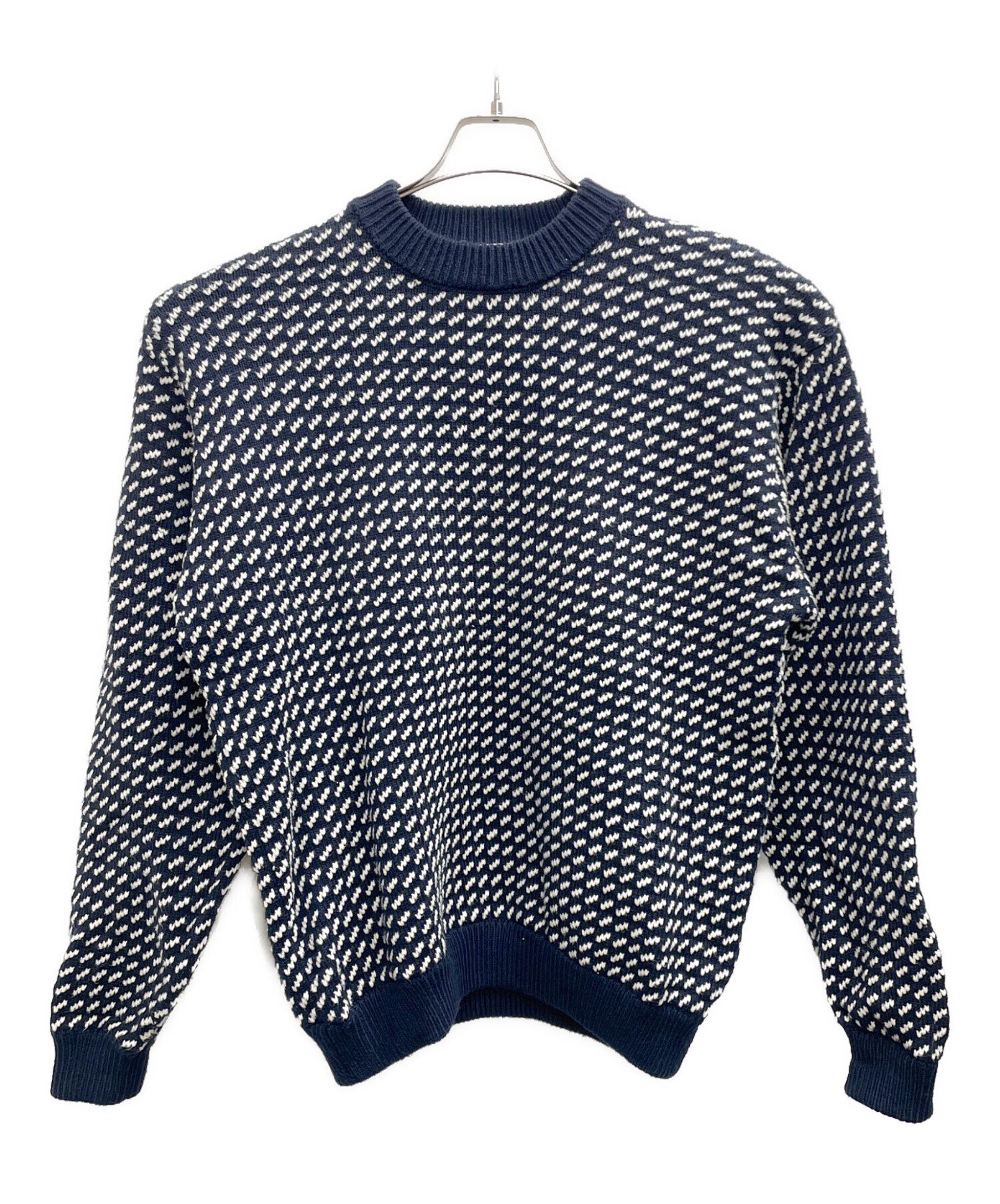 中古・古着通販】L.L.Bean (エルエルビーン) 厚手ニット ネイビー