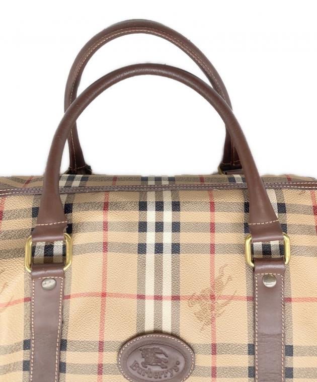 中古・古着通販】Burberry's (バーバリーズ) ボストンバッグ ベージュ