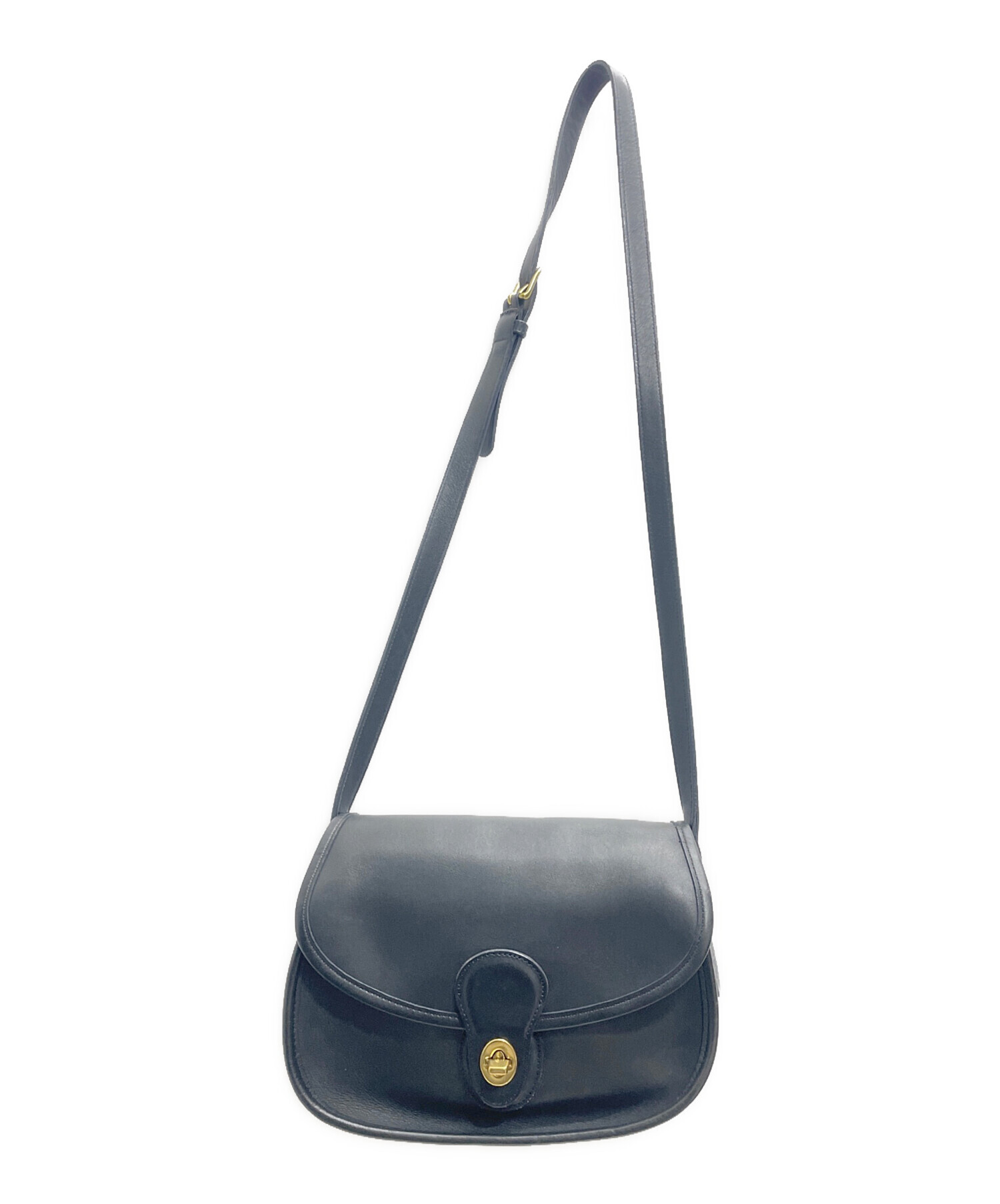 中古・古着通販】COACH (コーチ) ショルダーバッグ ブラック｜ブランド 