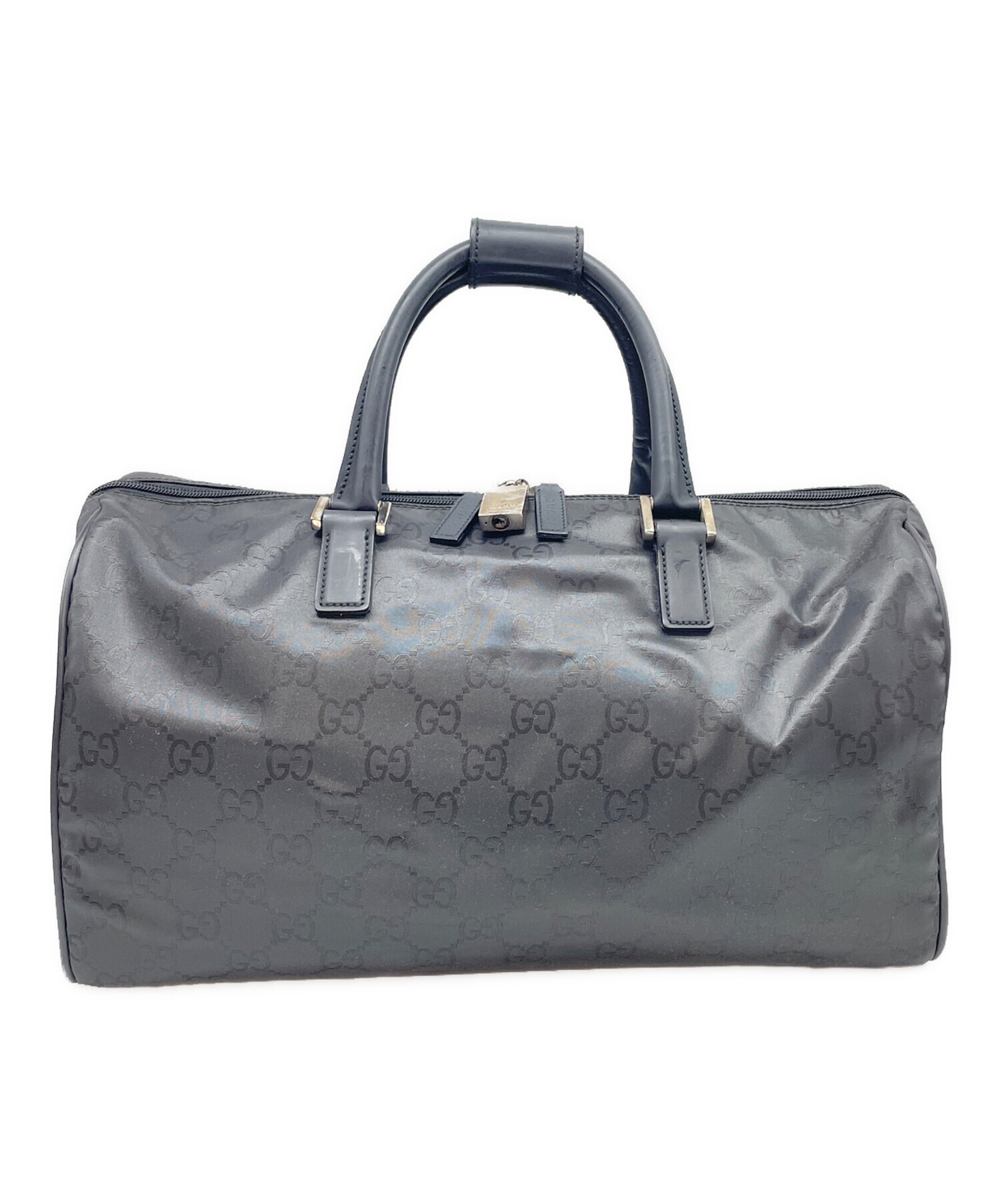 中古・古着通販】GUCCI (グッチ) ボストンバッグ ブラック｜ブランド