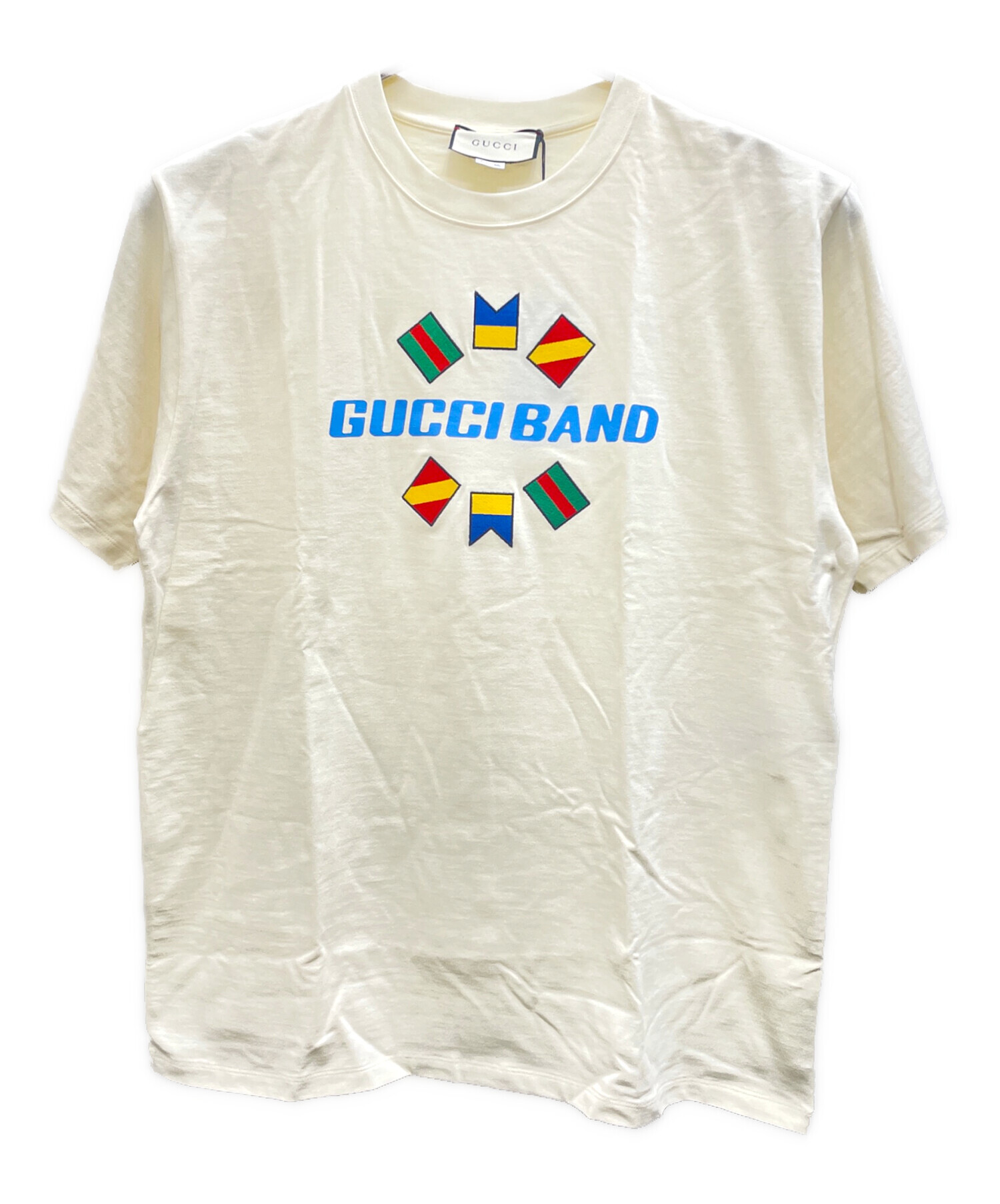 中古・古着通販】GUCCI (グッチ) 半袖カットソー ベージュ サイズ:XXL 