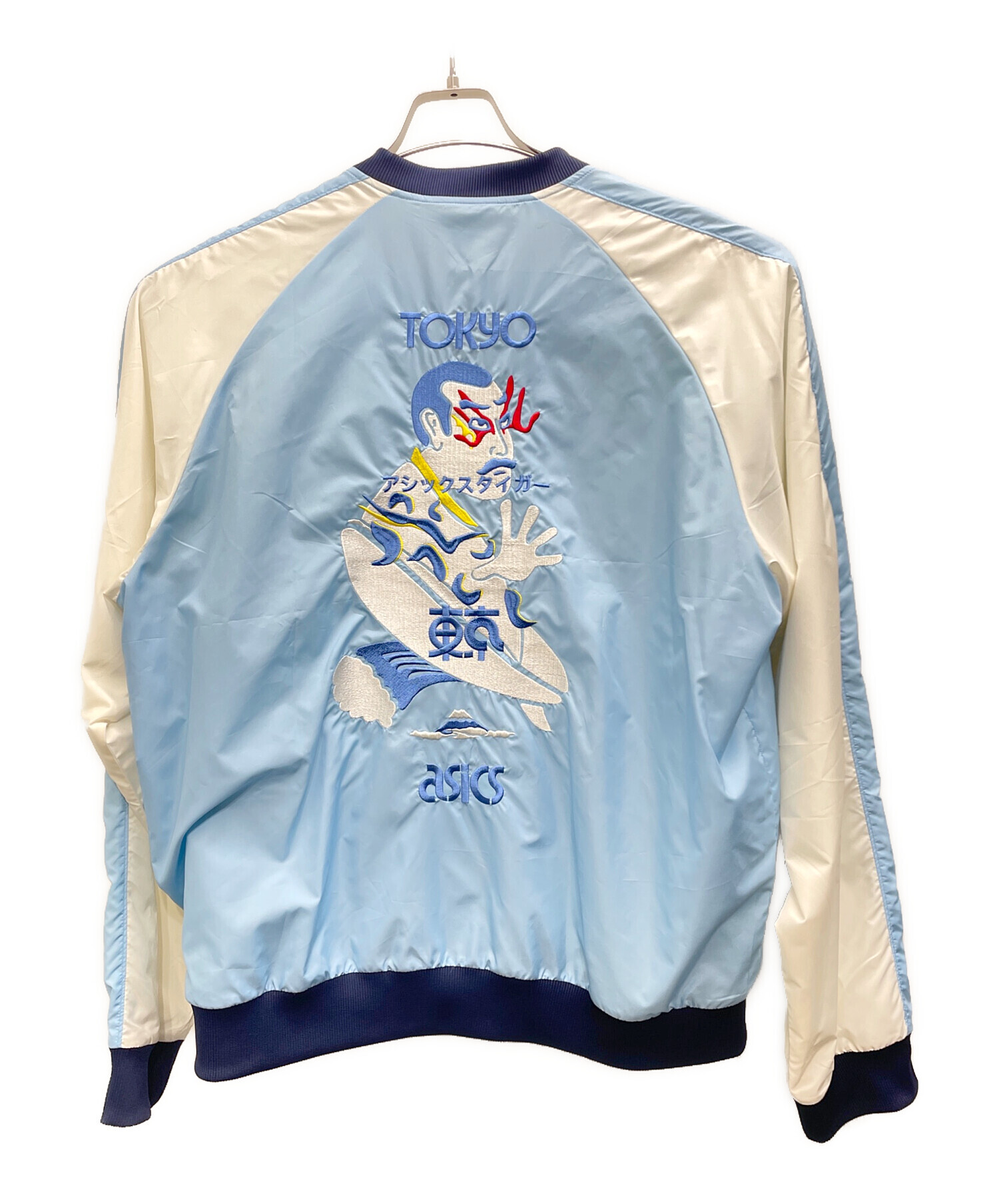 中古・古着通販】asics tiger (アシックスタイガー) ジャケット スカイ