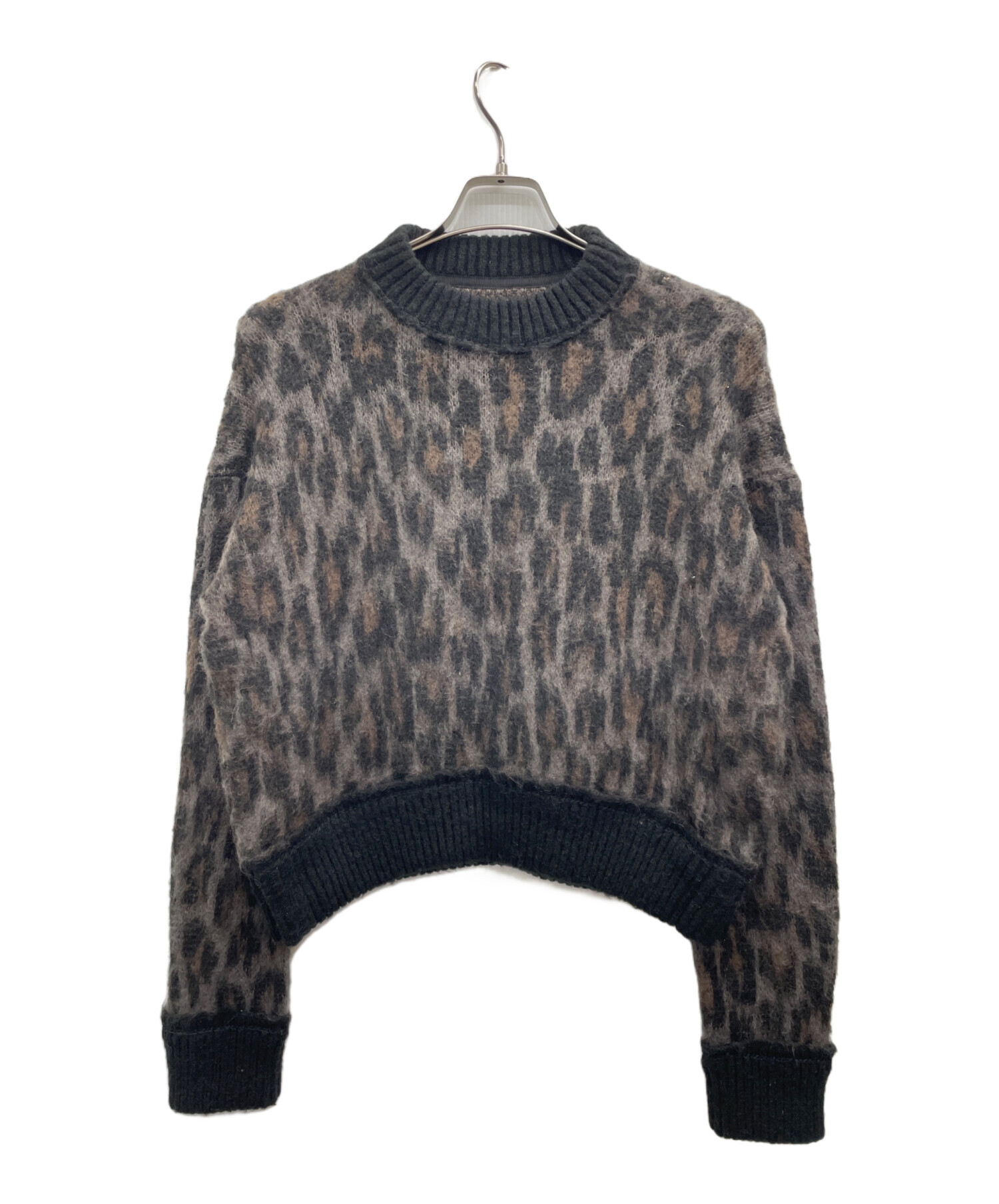 中古・古着通販】sacai (サカイ) 厚手ニット ブラウン サイズ:3 