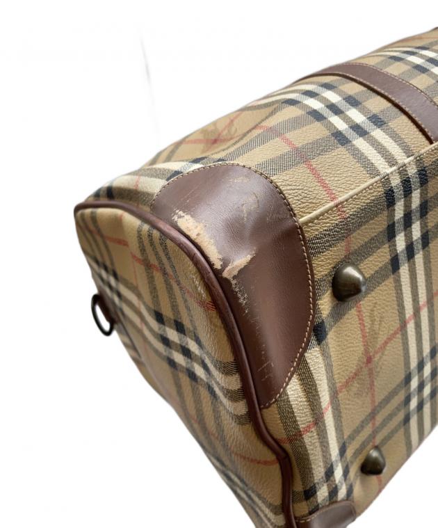 中古・古着通販】Burberry's (バーバリーズ) ボストンバッグ ベージュ