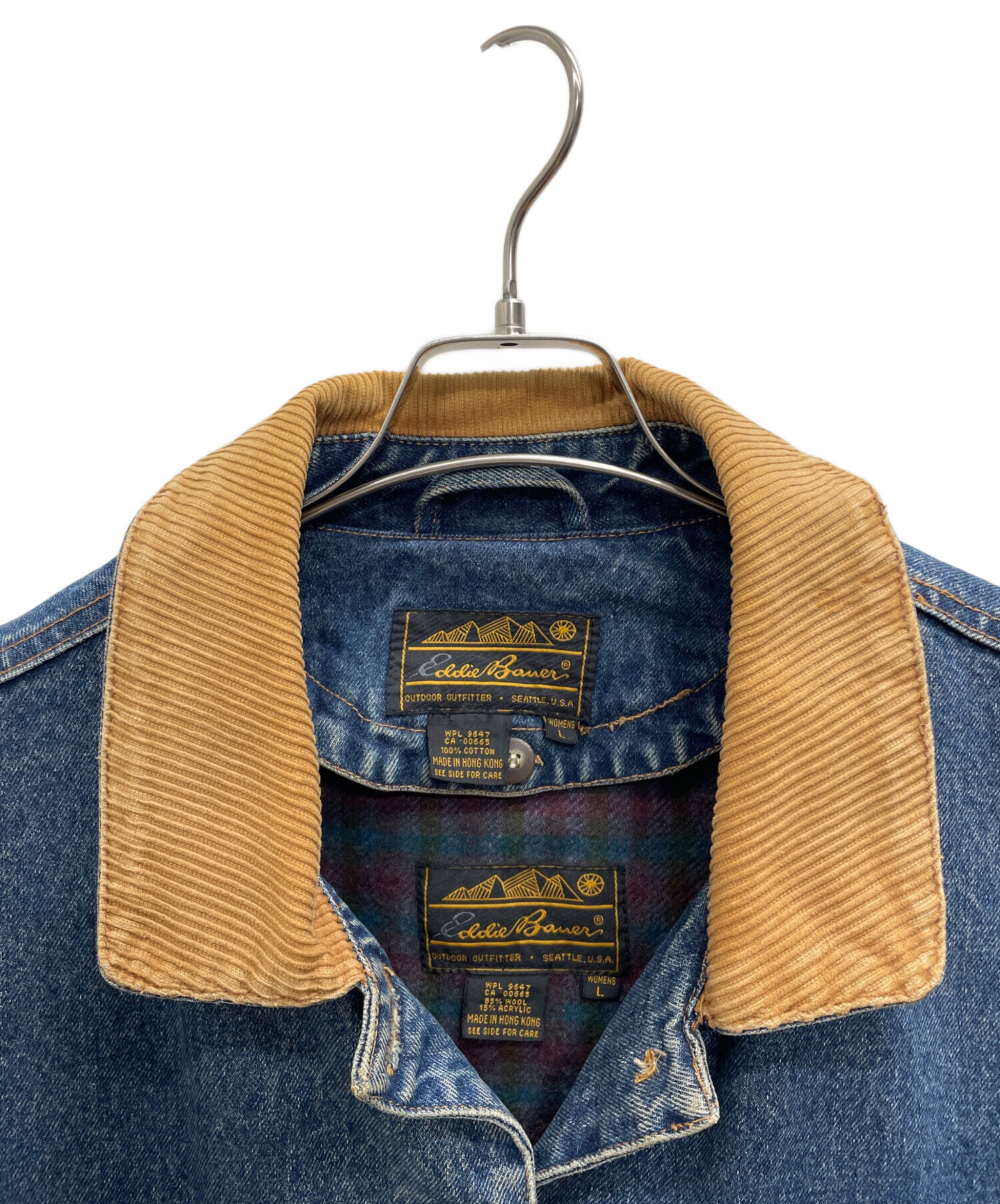 中古・古着通販】Eddie Bauer (エディーバウアー) カバーオール ブルー