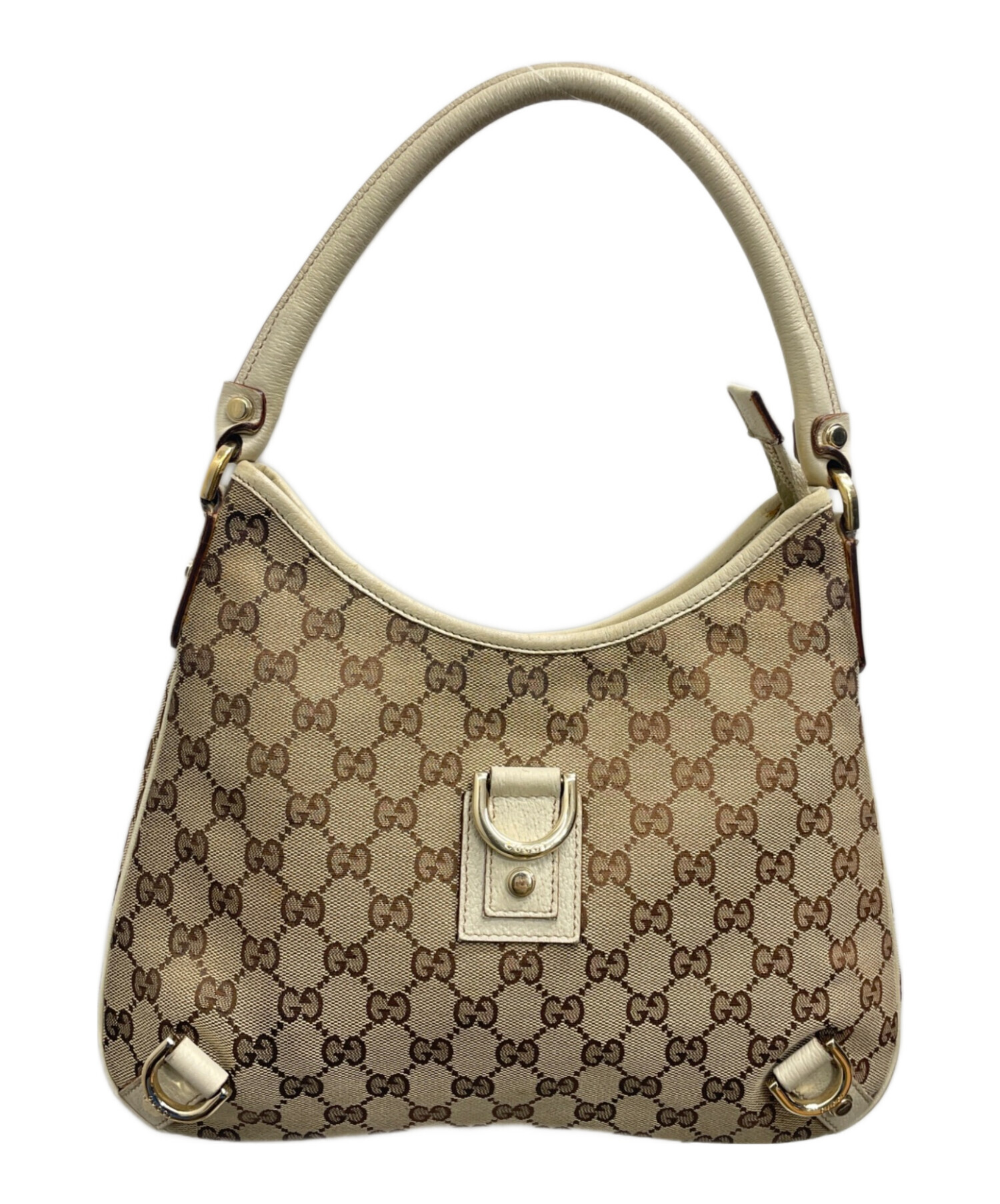 GUCCI グッチ ワンショルダーバッグ ハンドバッグ ベージュ レザー 楽天市場】【バッグ】GUCCI グッチ ショルダーバッグ レザー ベージュ