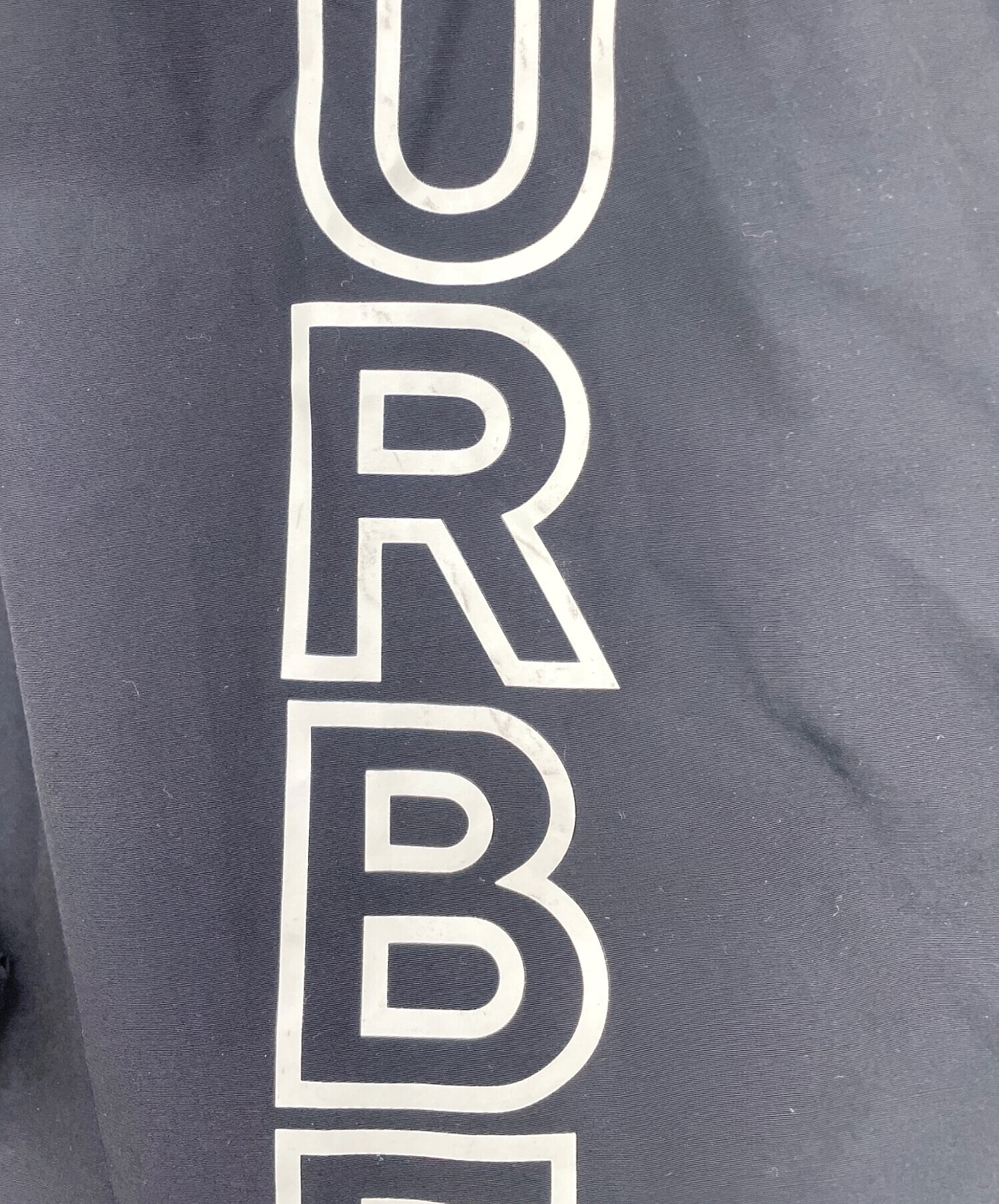 バーバリー　ナイロンコート　50 中古・古着通販】BURBERRY (バーバリー) ナイロンコート ブラック