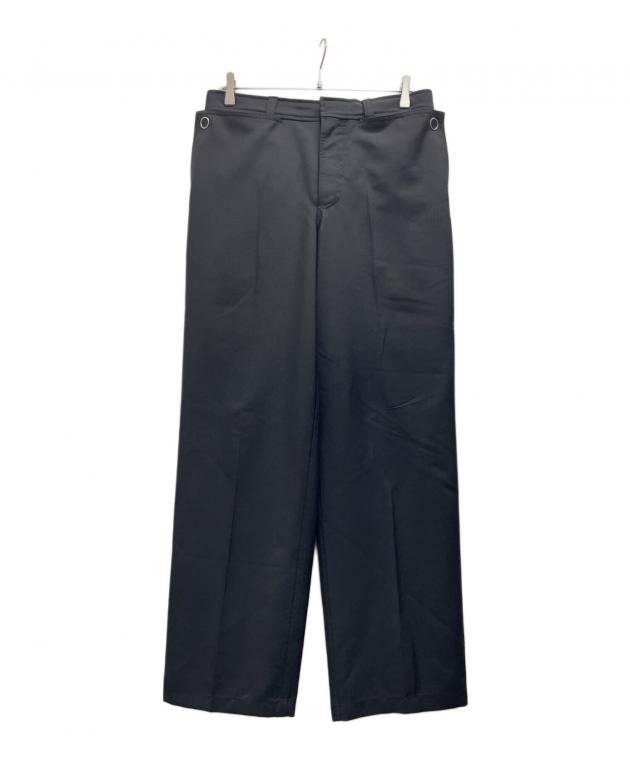 中古・古着通販】BURBERRY (バーバリー) スラックス ブラック サイズ