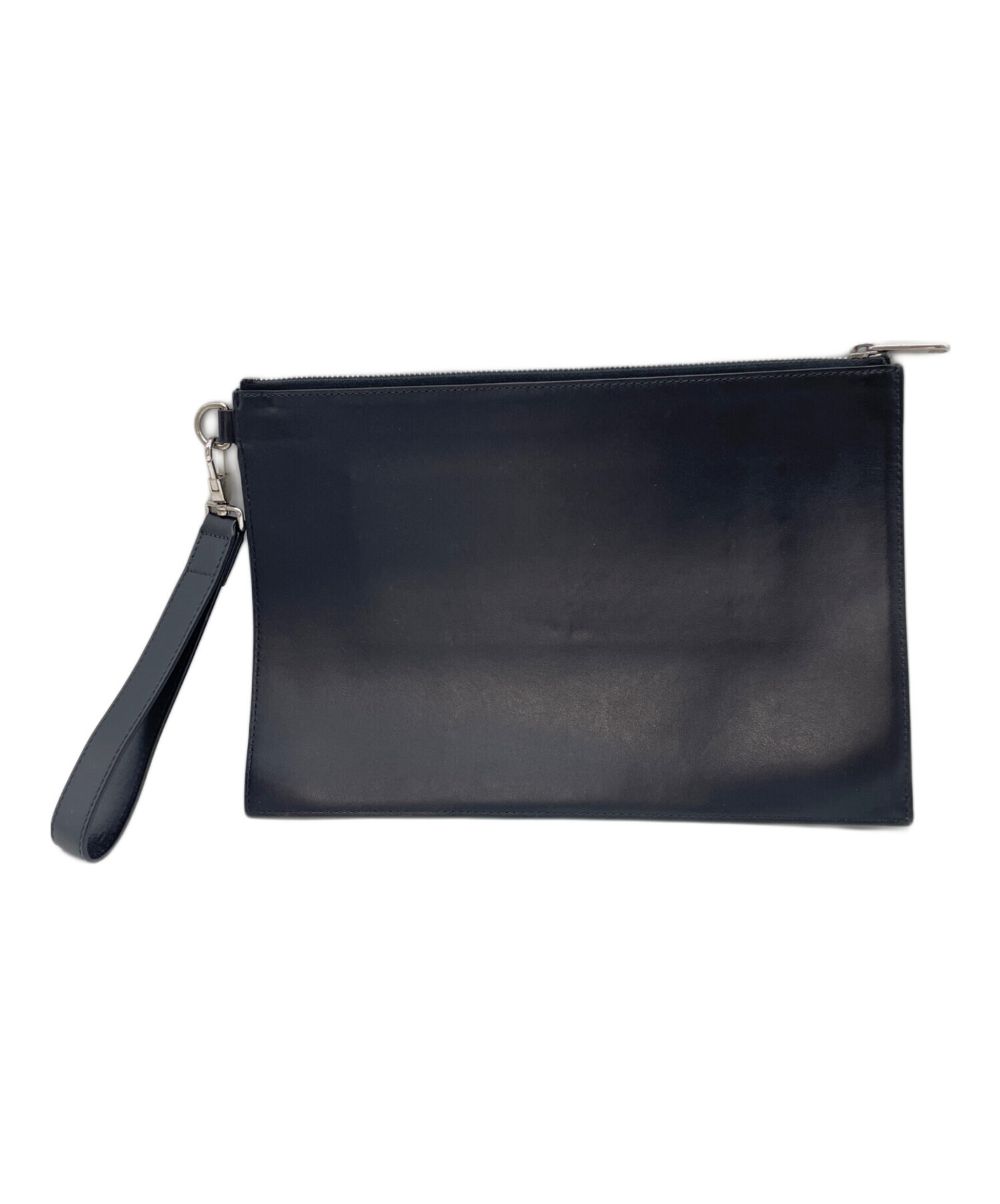 中古・古着通販】BURBERRY (バーバリー) クラッチバッグ ブラック 