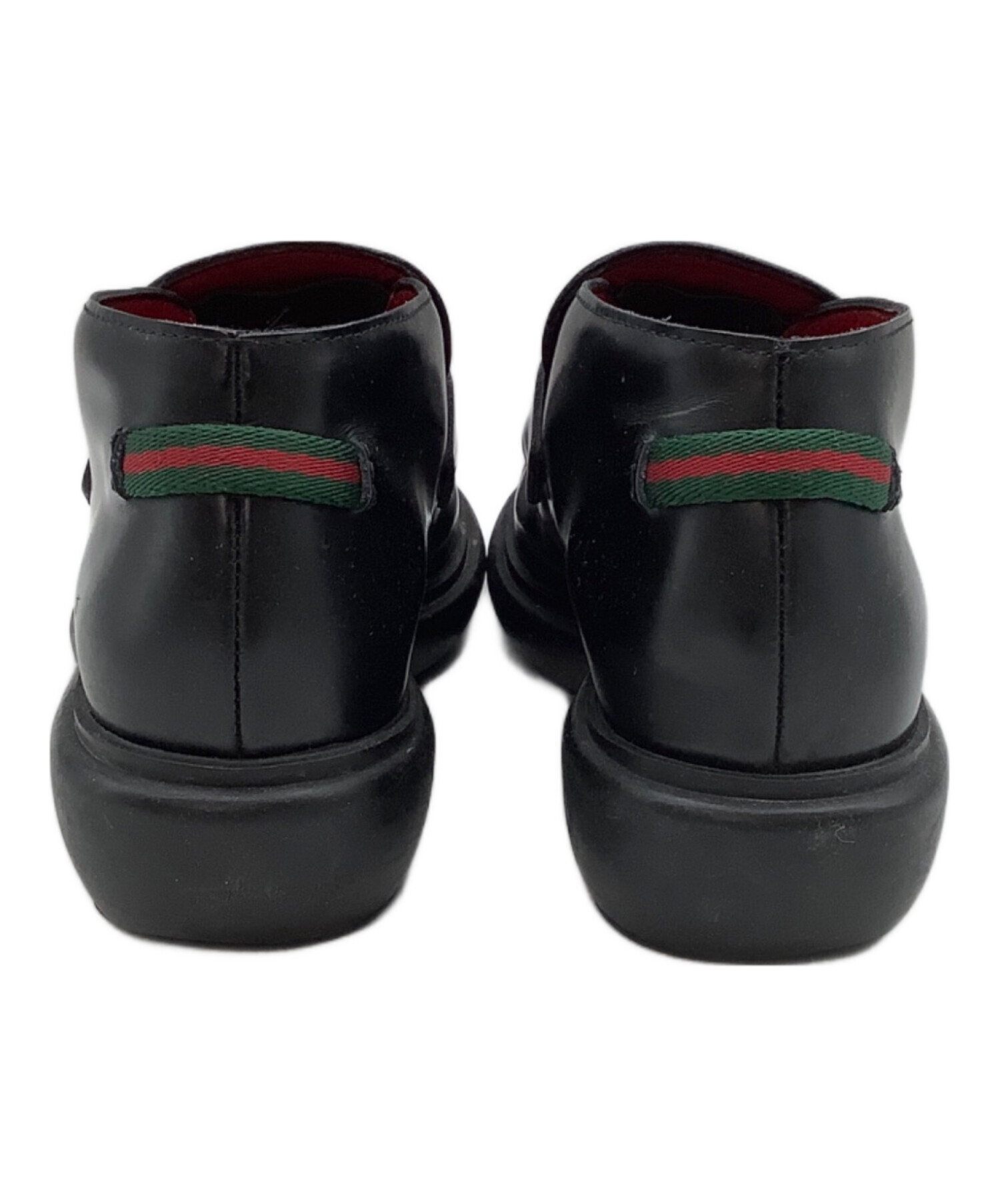中古・古着通販】GUCCI (グッチ) ローファー ブラック サイズ:36