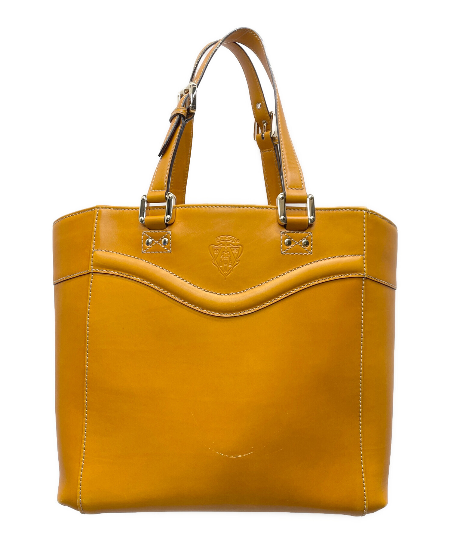中古・古着通販】GUCCI (グッチ) トートバッグ ベージュ｜ブランド 