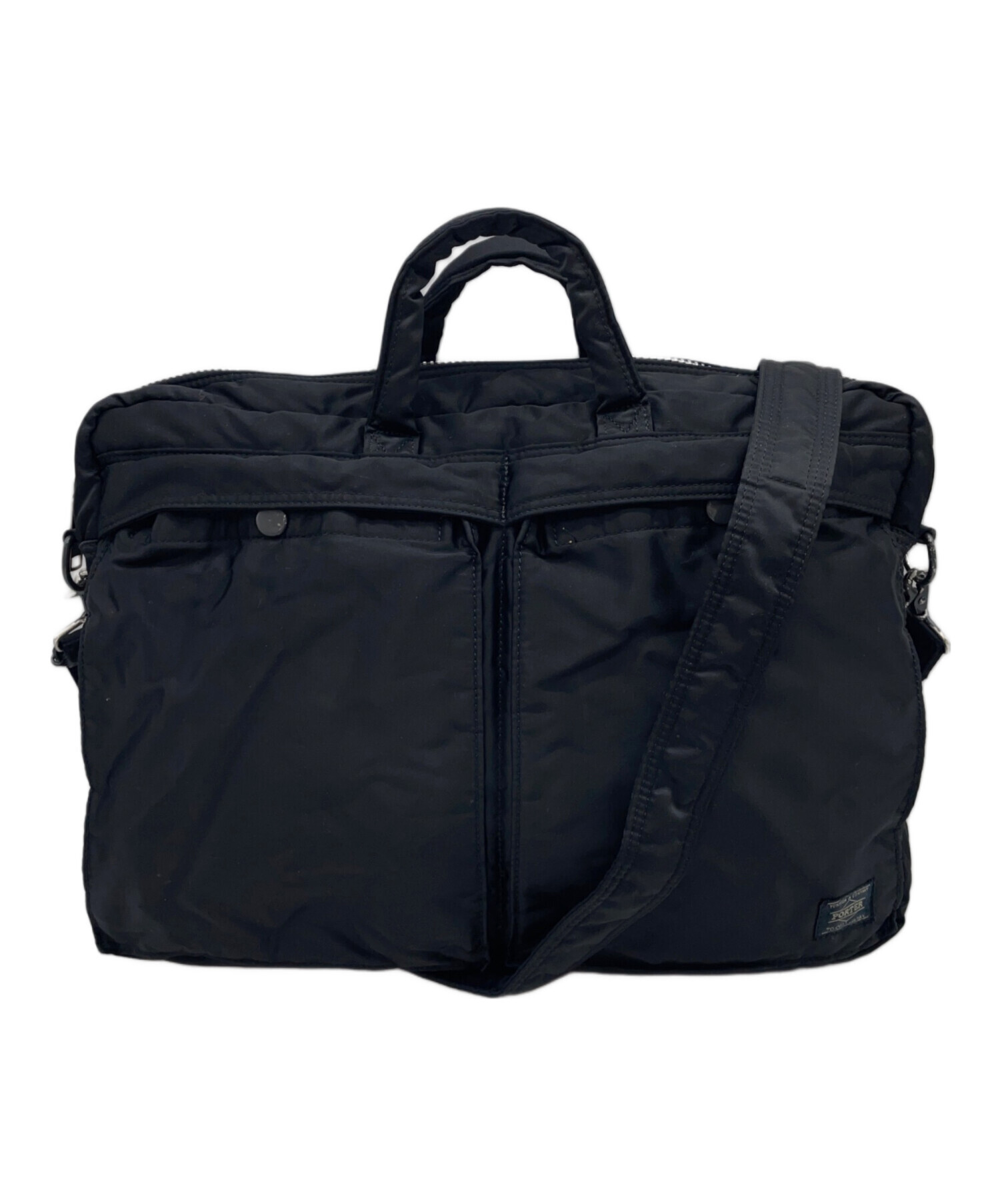中古・古着通販】PORTER (ポーター) 2WAYブリーフケース ブラック